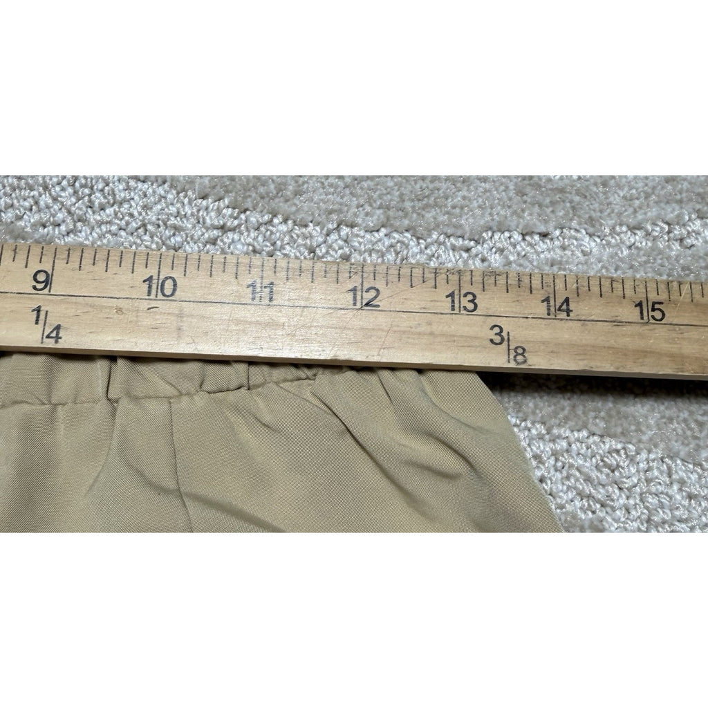 NWT Altar’d State Tan Wide Leg Cargo Pants Women’s Small Elastic Waist Utility