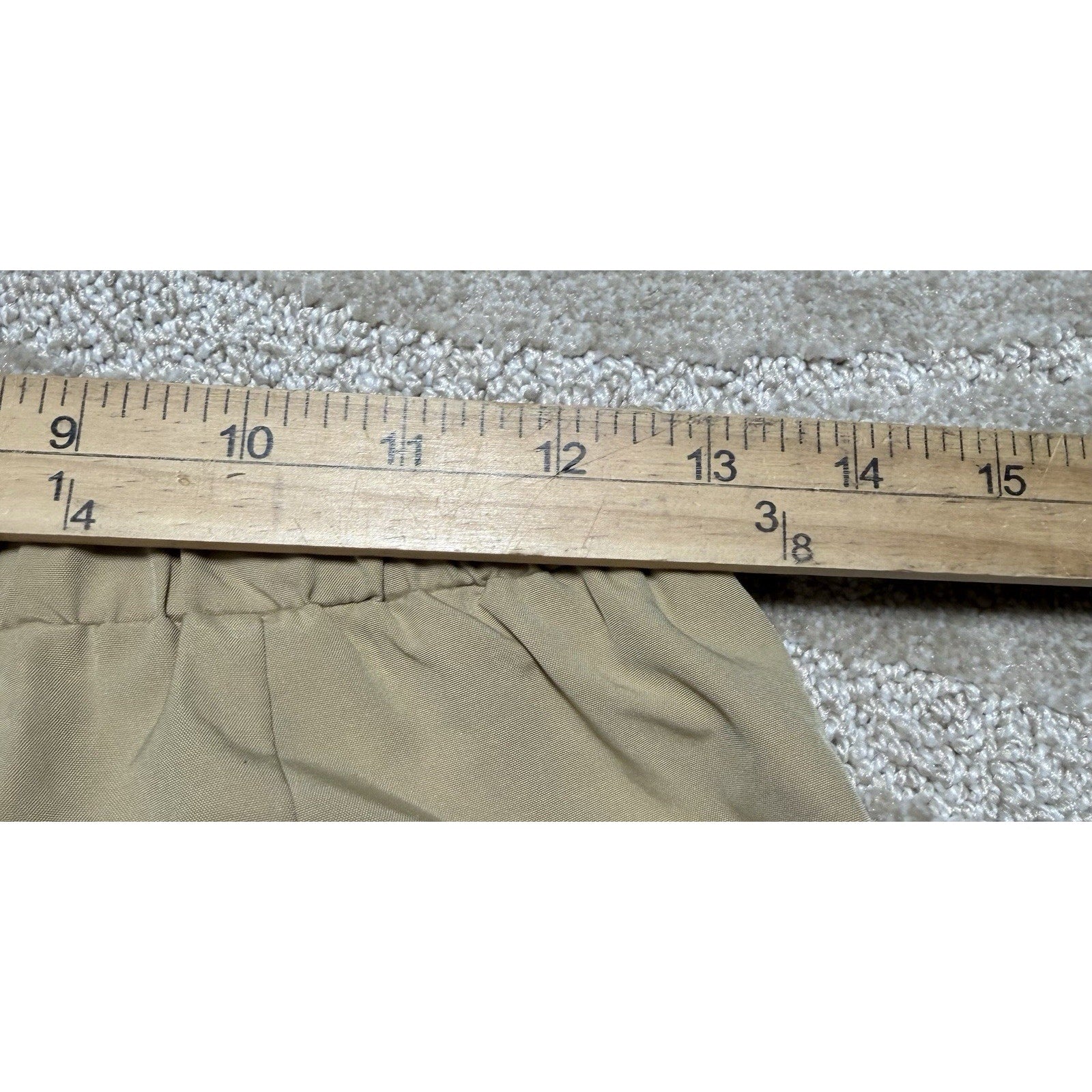 NWT Altar’d State Tan Wide Leg Cargo Pants Women’s Small Elastic Waist Utility