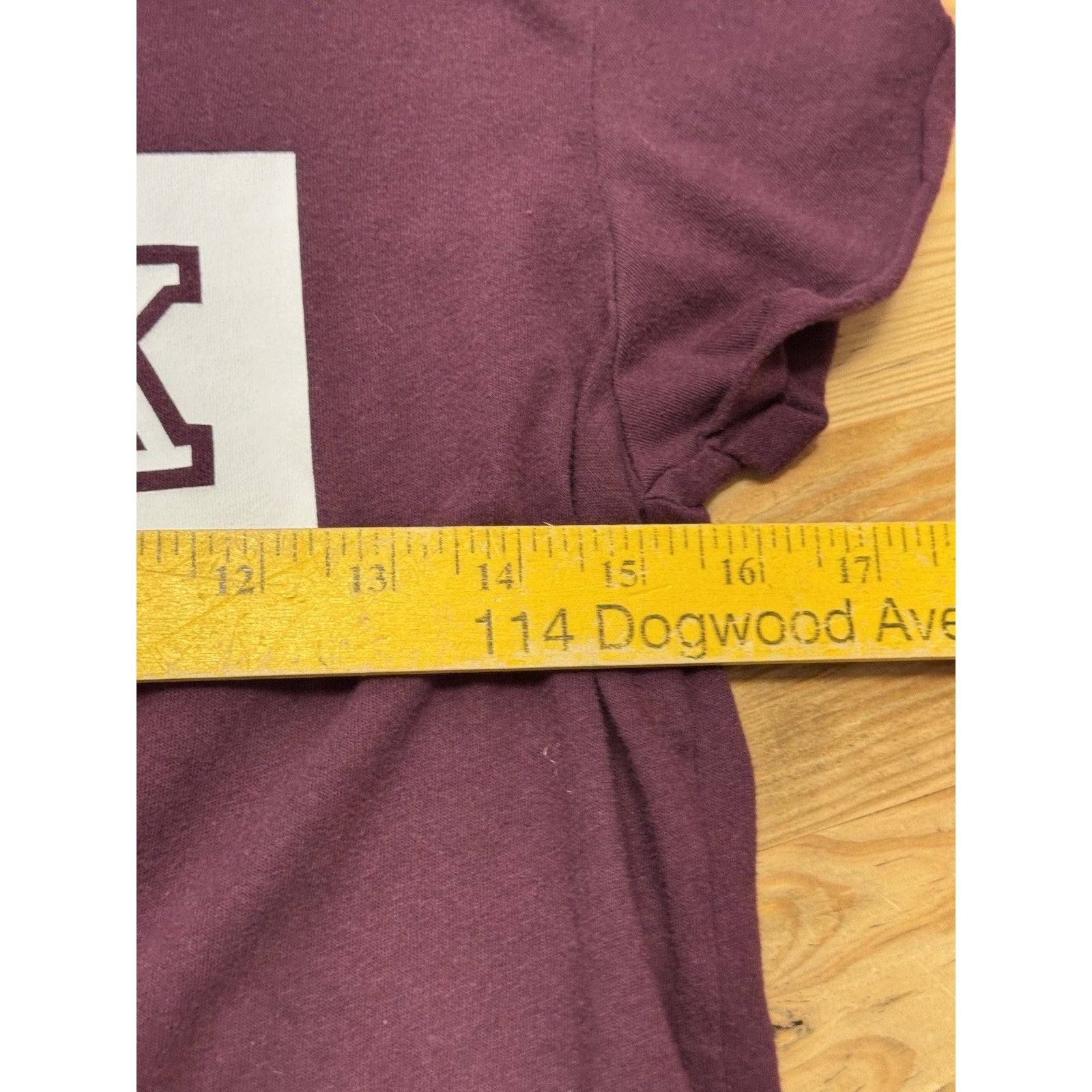 Pink By Victoria Secret Maroon Short Sleeve T-shirt Cap Sleeve Women’s Size S