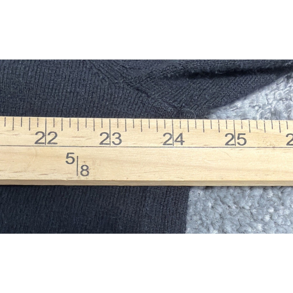 Hawker Rye 1/4 Zip Sweater Mens XL Black Pullover Cashmere Blend Casual Stretch