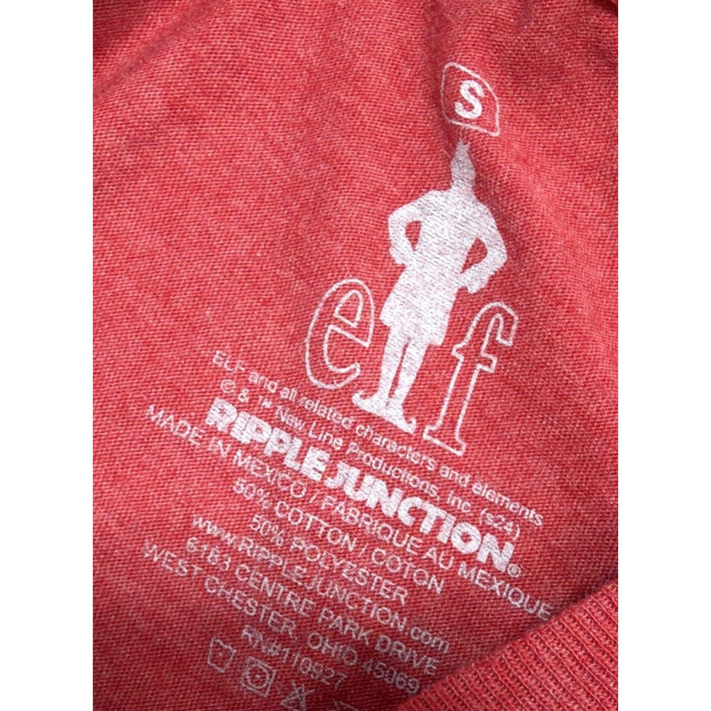Ripple Junction Elf Movie Will Ferrel Omg Santa! T-Shirt Men's Size S Christmas