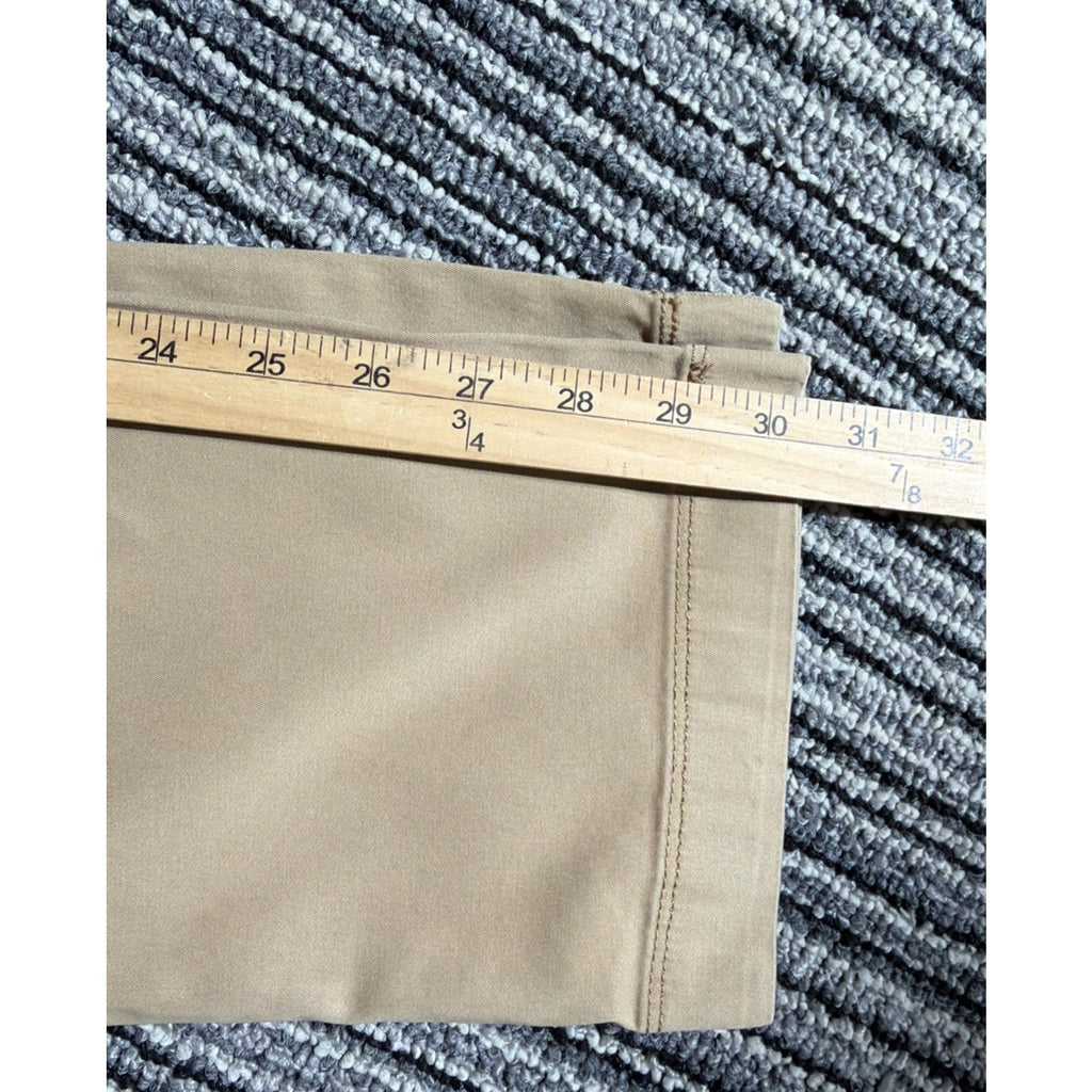 Orvis Women’s Size 10 Khaki Cotton Stretch Straight Leg Chino Pants