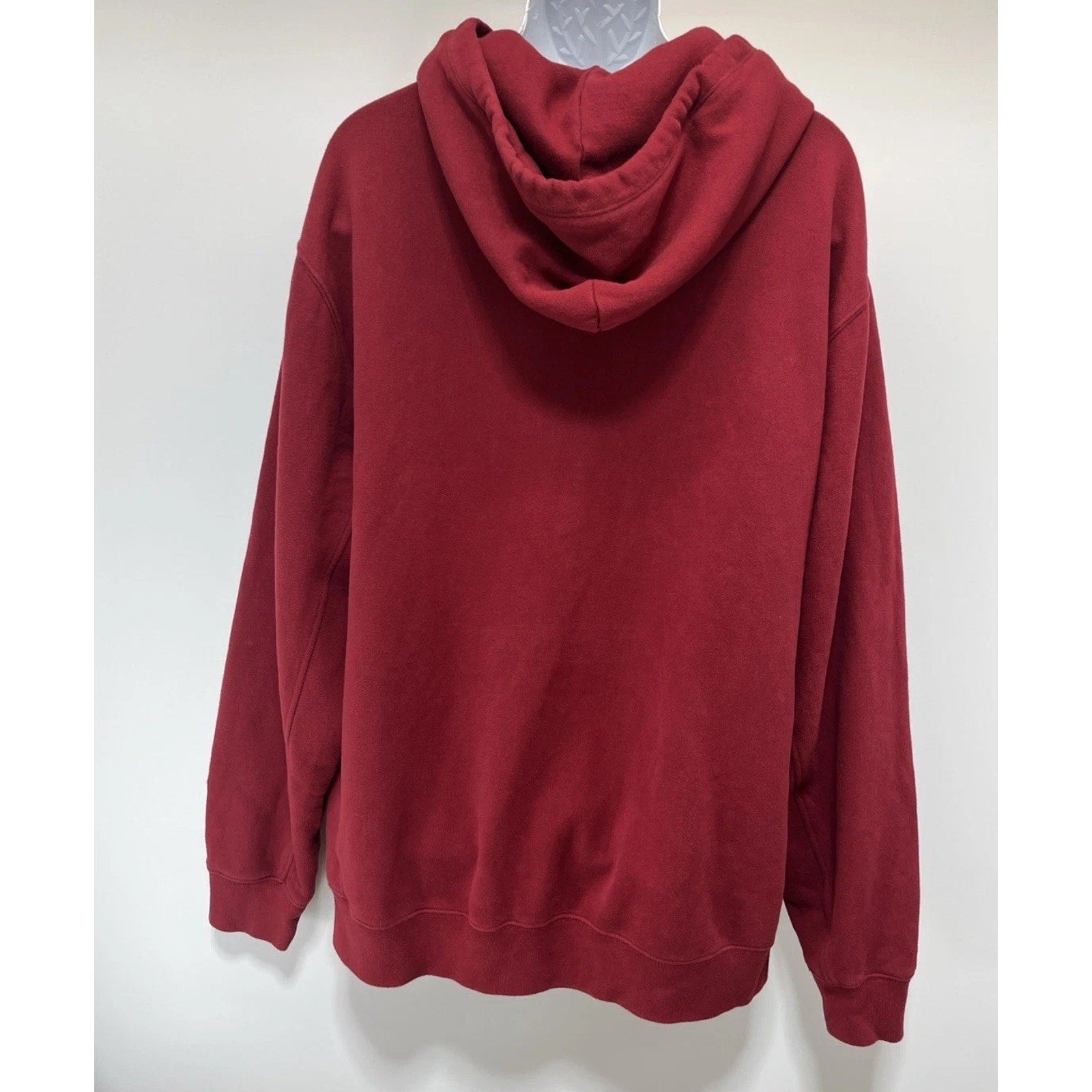 VINEYARD VINES Vintage Whale Clean Fleece Hoodie Men's Size 2XL Sangria
