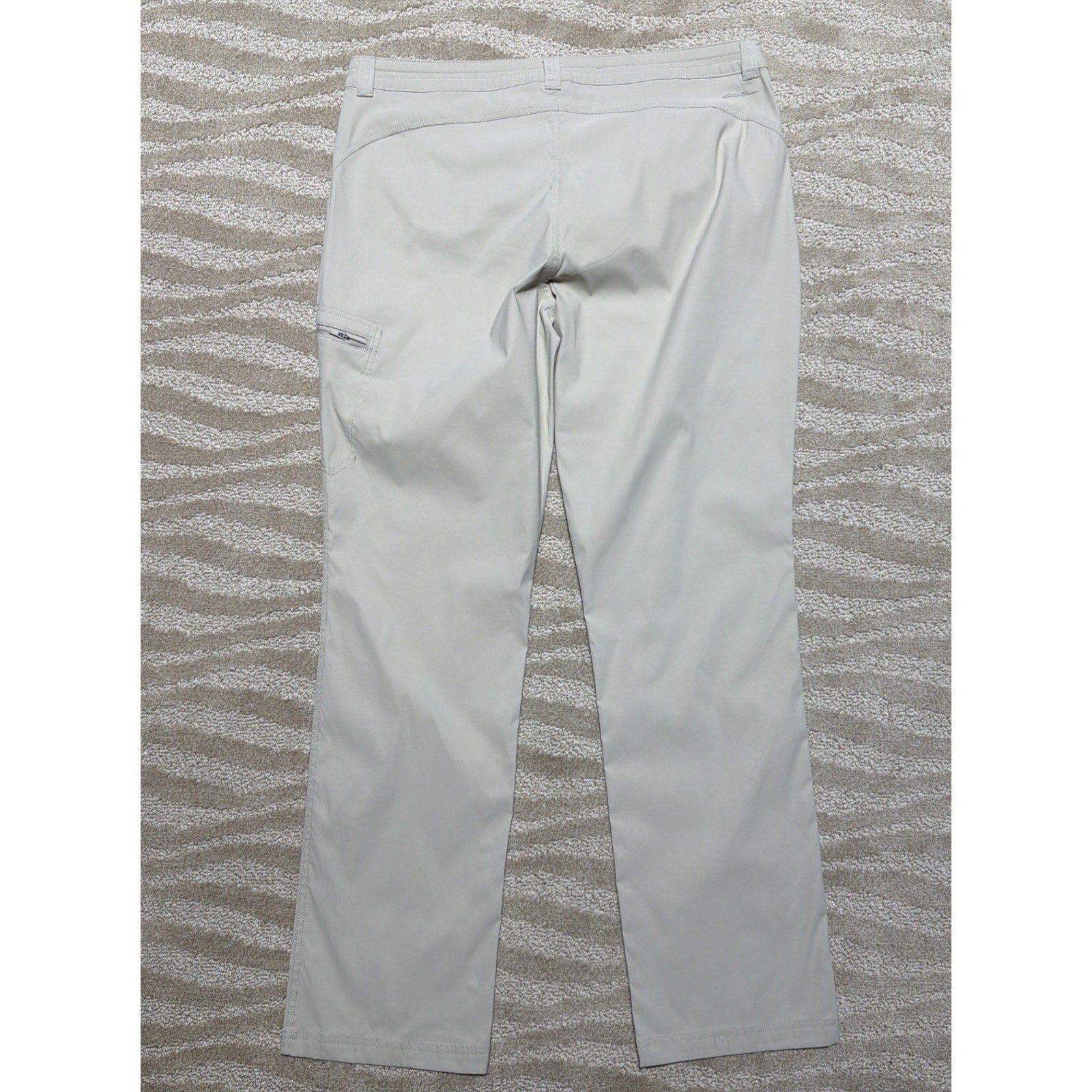 Eddie Bauer Women's Rainier Pant Straight Leg Flat Front Size 14 NWOT