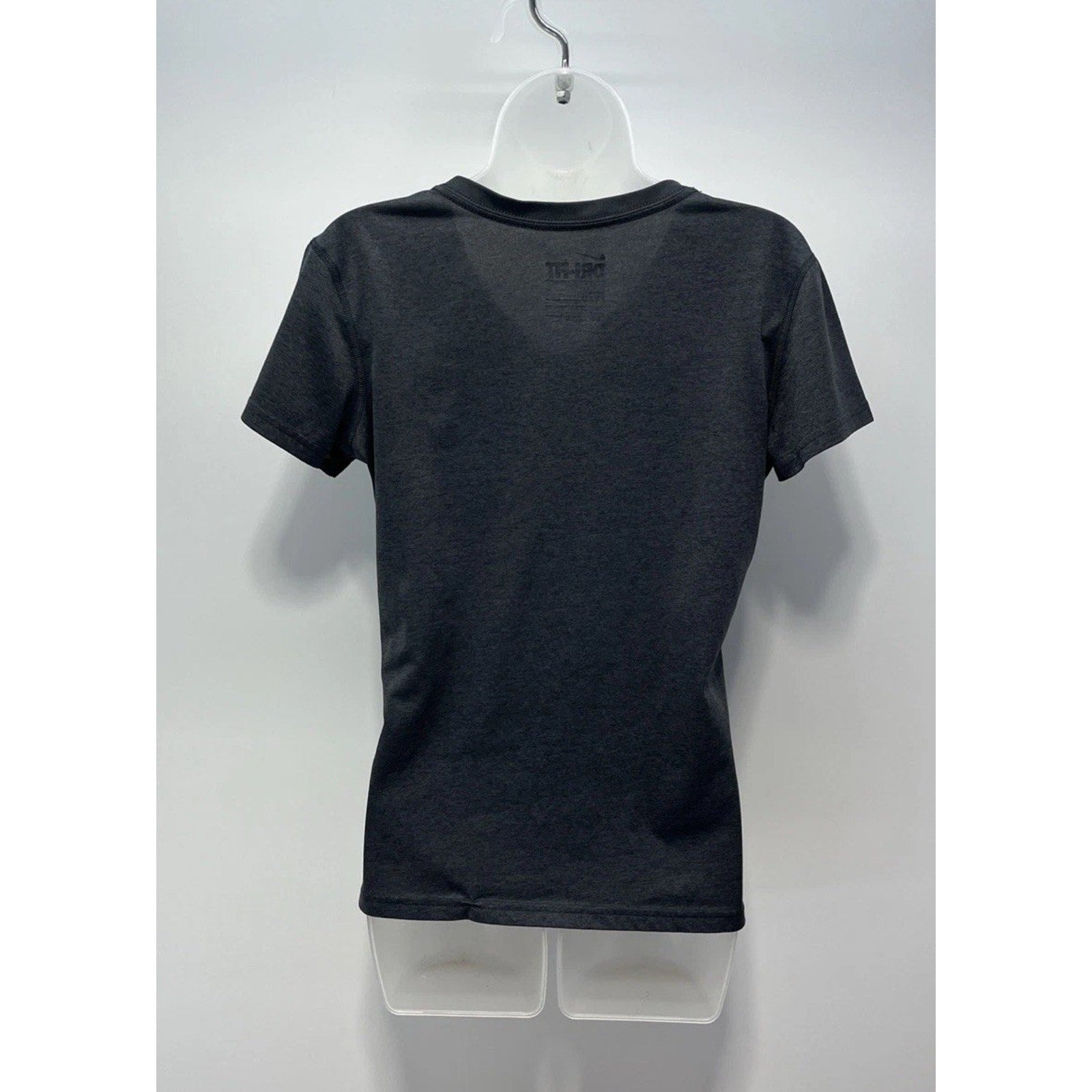 Nike Dri-FIT V-Neck T-Shirt / M/ Dark Grey / Short-Sleeve / Regular Fit