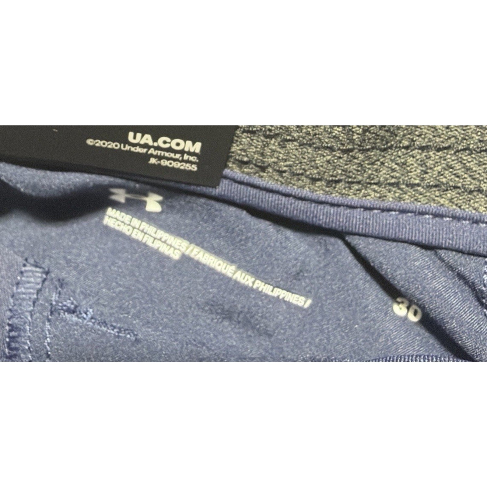 Under Armour Golf Shorts Mens 30 Blue UA Drive Performance 10" Inseam 1364409