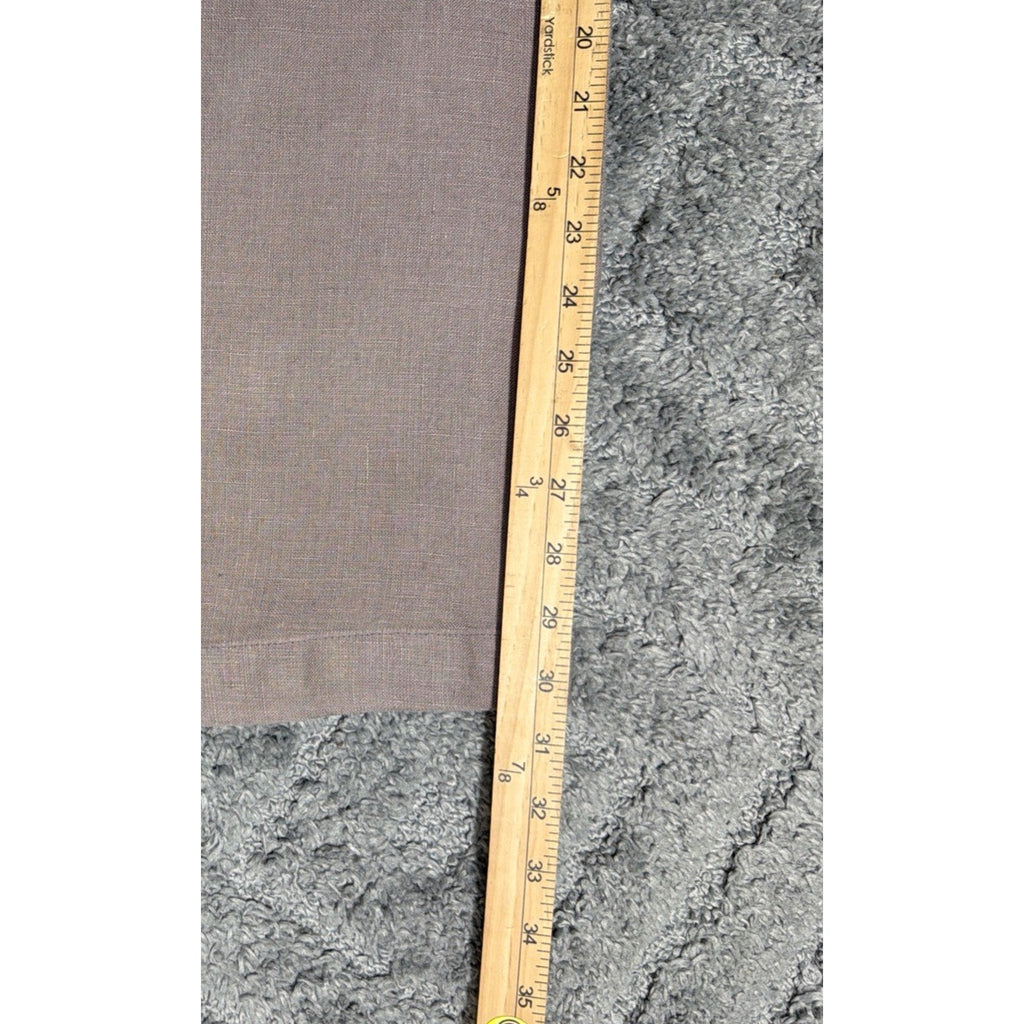 Bailey 44 Women’s Taupe Wide Leg 100% Linen Pants Sz Small Made USA Beach Casual
