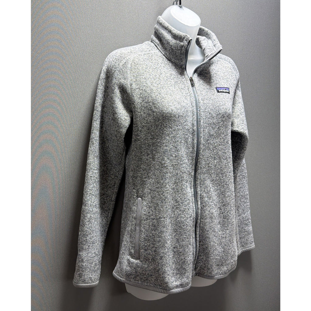 Patagonia Womens - Better Sweater Fleece Full Zip Jacket - Birch White Size M