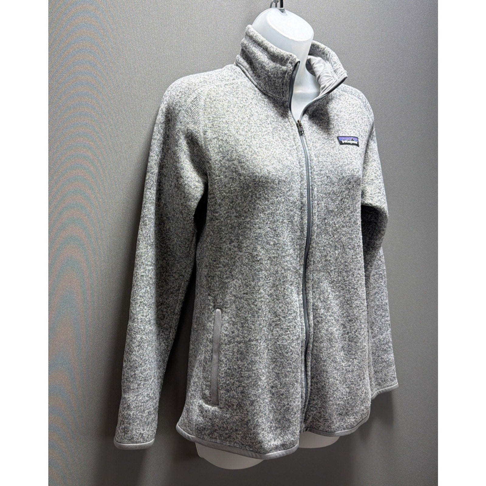 Patagonia Womens - Better Sweater Fleece Full Zip Jacket - Birch White Size M