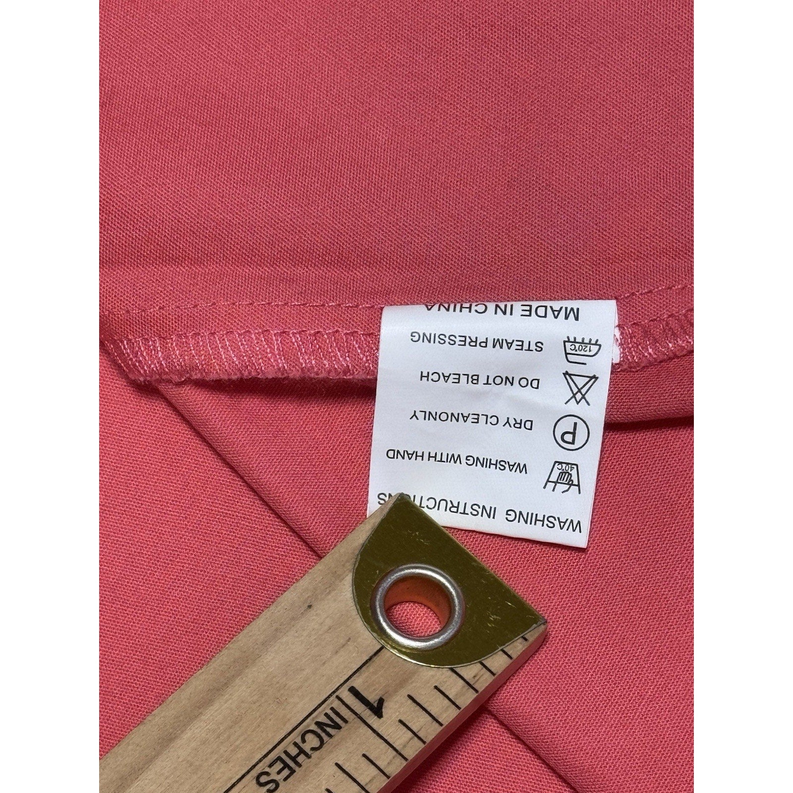 Alfred Angelo Bridesmay Coral Pink Sleeveless A-Line Bridesmaid Dress Women’s L
