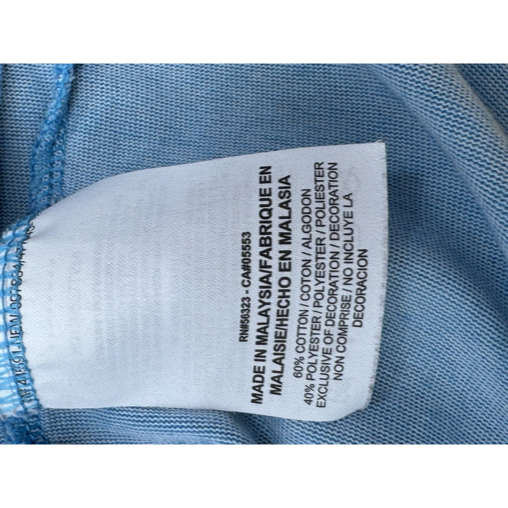 Nike Dri-Fit Athletic Cut Top Blue Long Sleeve T-Shirt Women’s Size Small