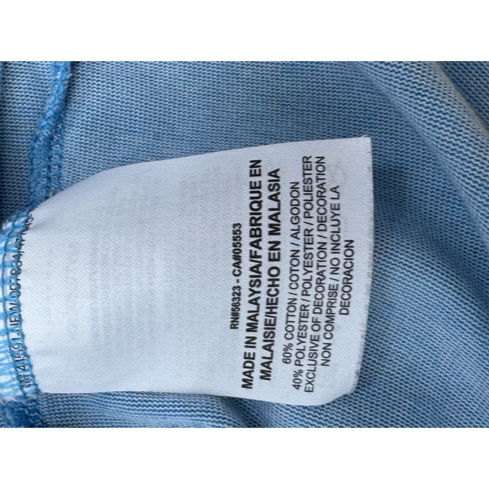 Nike Dri-Fit Athletic Cut Top Blue Long Sleeve T-Shirt Women’s Size Small