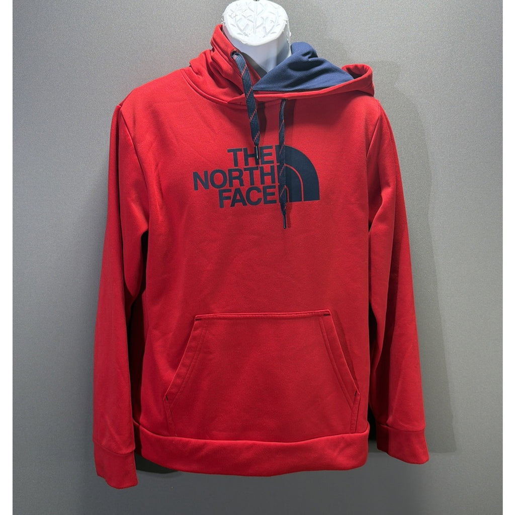 THE NORTH FACE Half Dome Men’s M Fleece Pullover Hoodie Sweatshirt Red