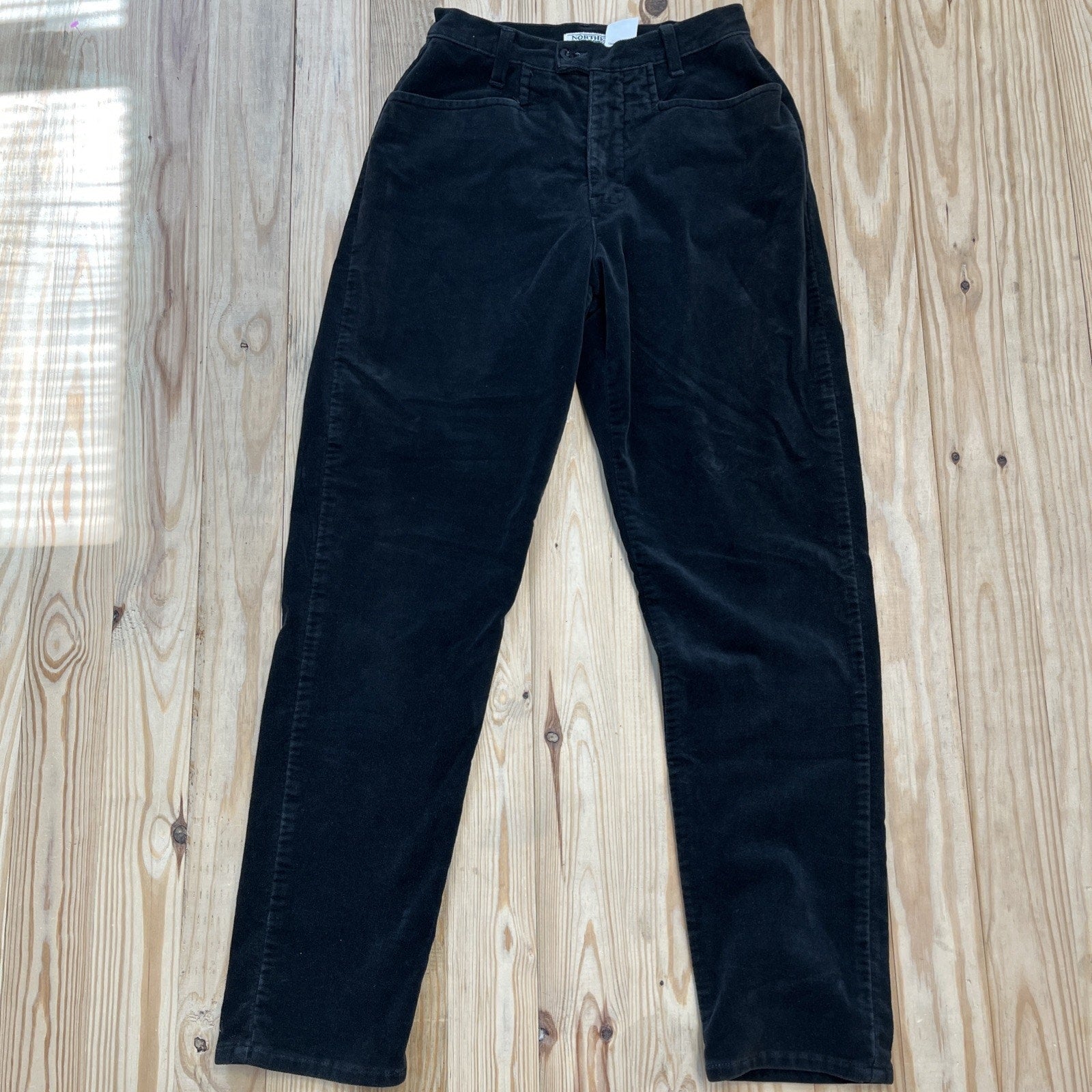 Vintage Northern Reflections Corduroy Straight Leg Mom Pants Women's Size 7/8