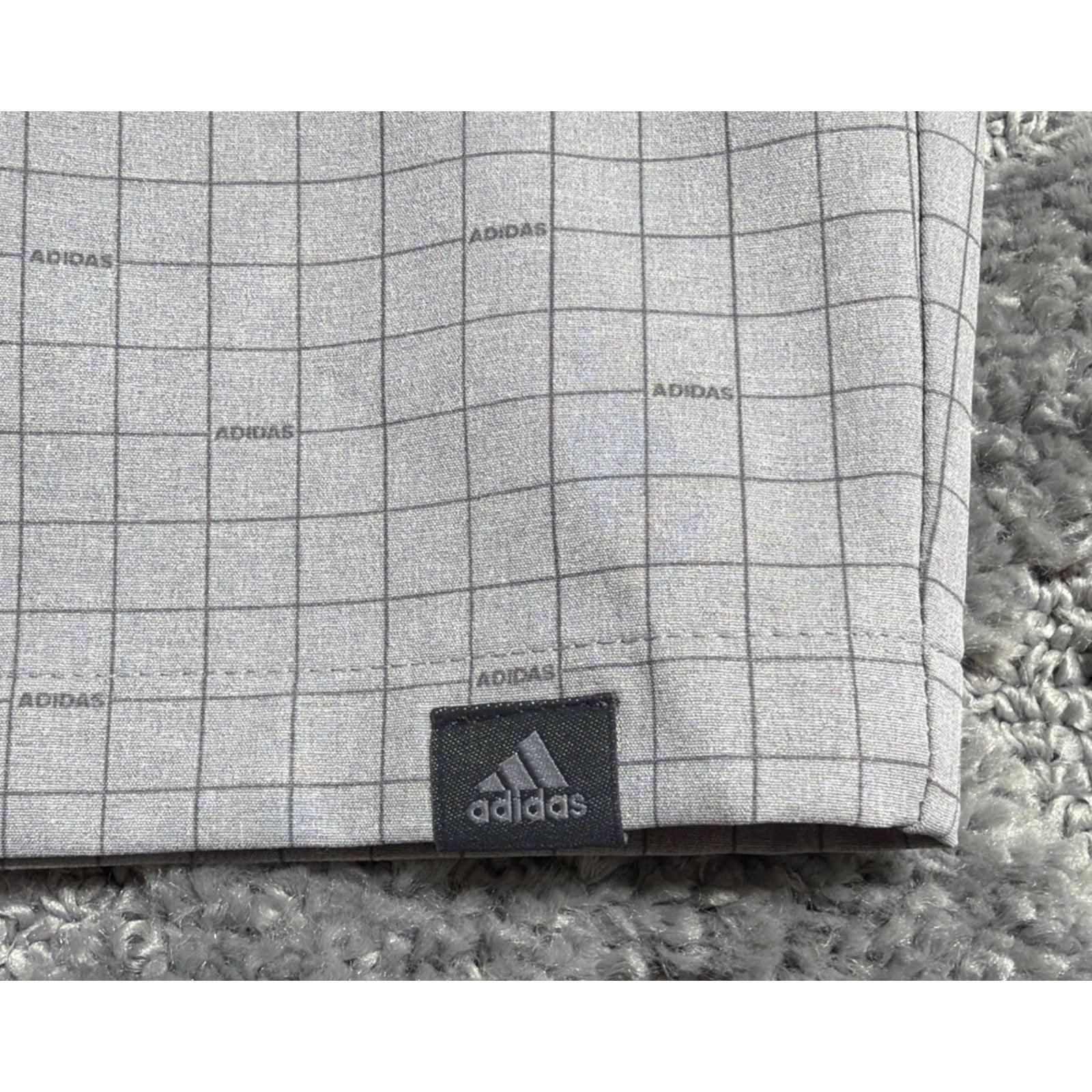 Adidas Ultimate 365 Stretch Grid Print All Over Golf Shorts Mens Size 38 New