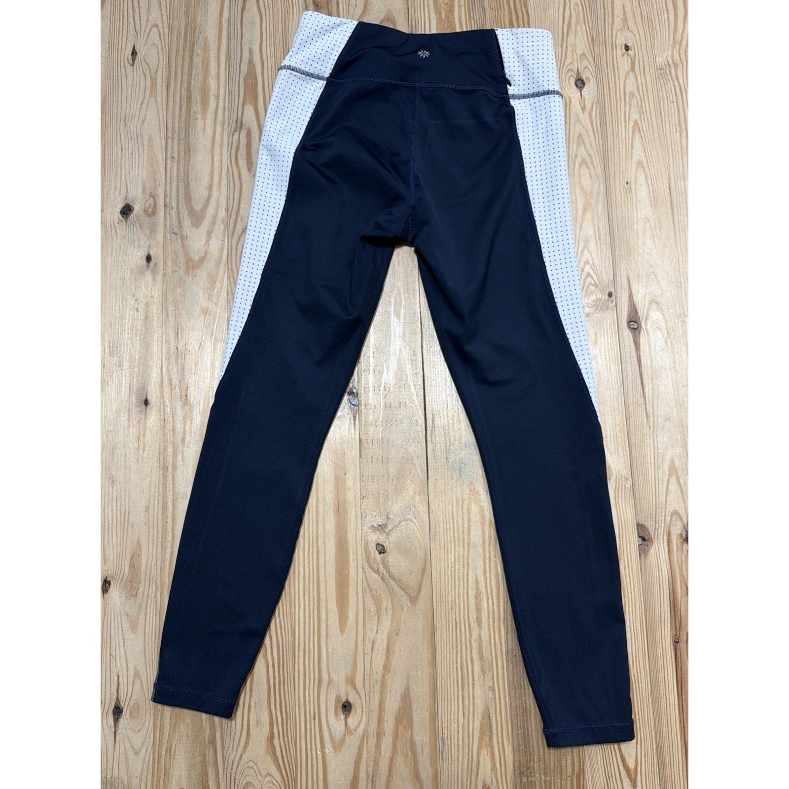 Athleta Contender Colorblock leggings Size Small Yoga Athletic Running