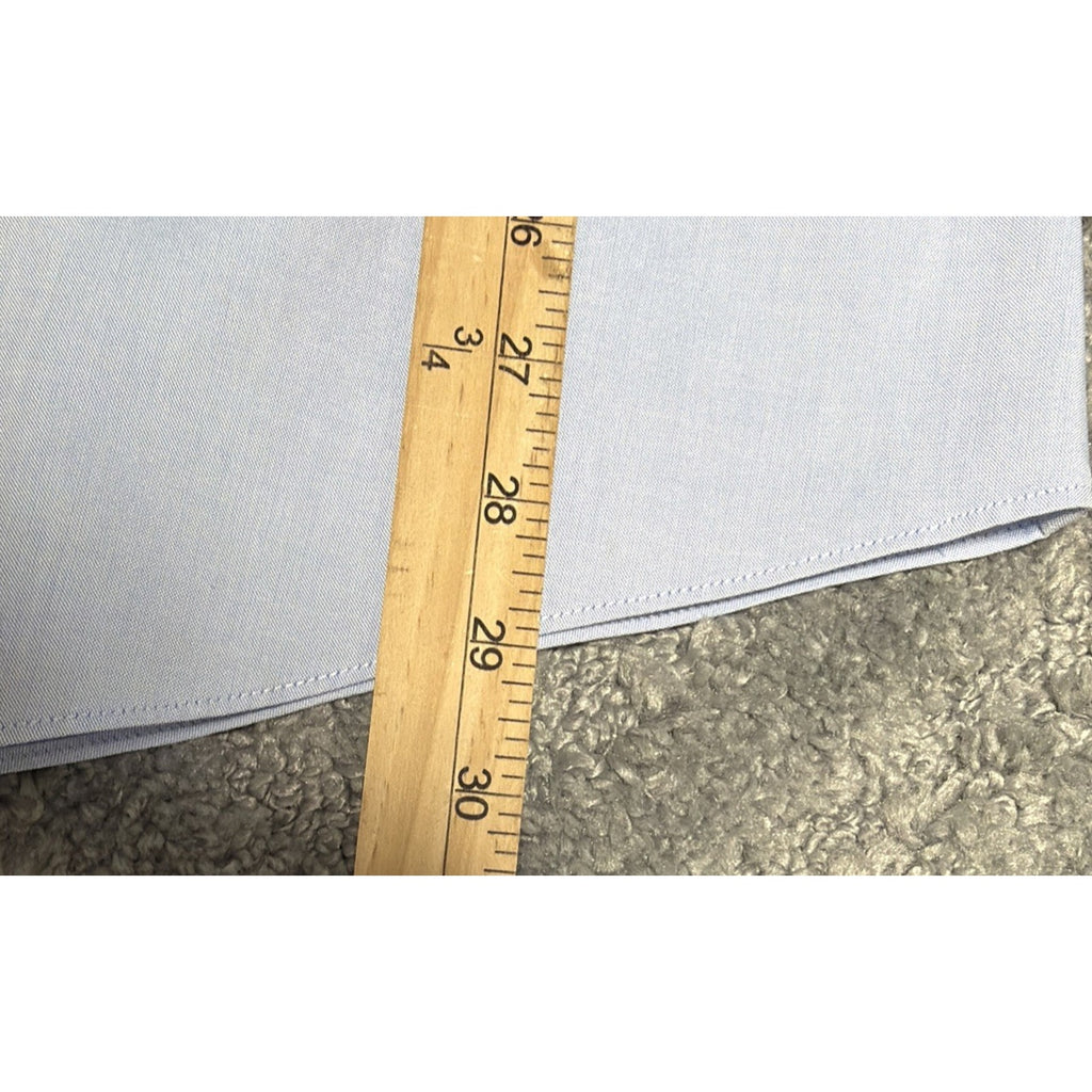 Brooks Brothers 1818 Regent Non-Iron Dress Shirt Men's L Blue Career Preppy