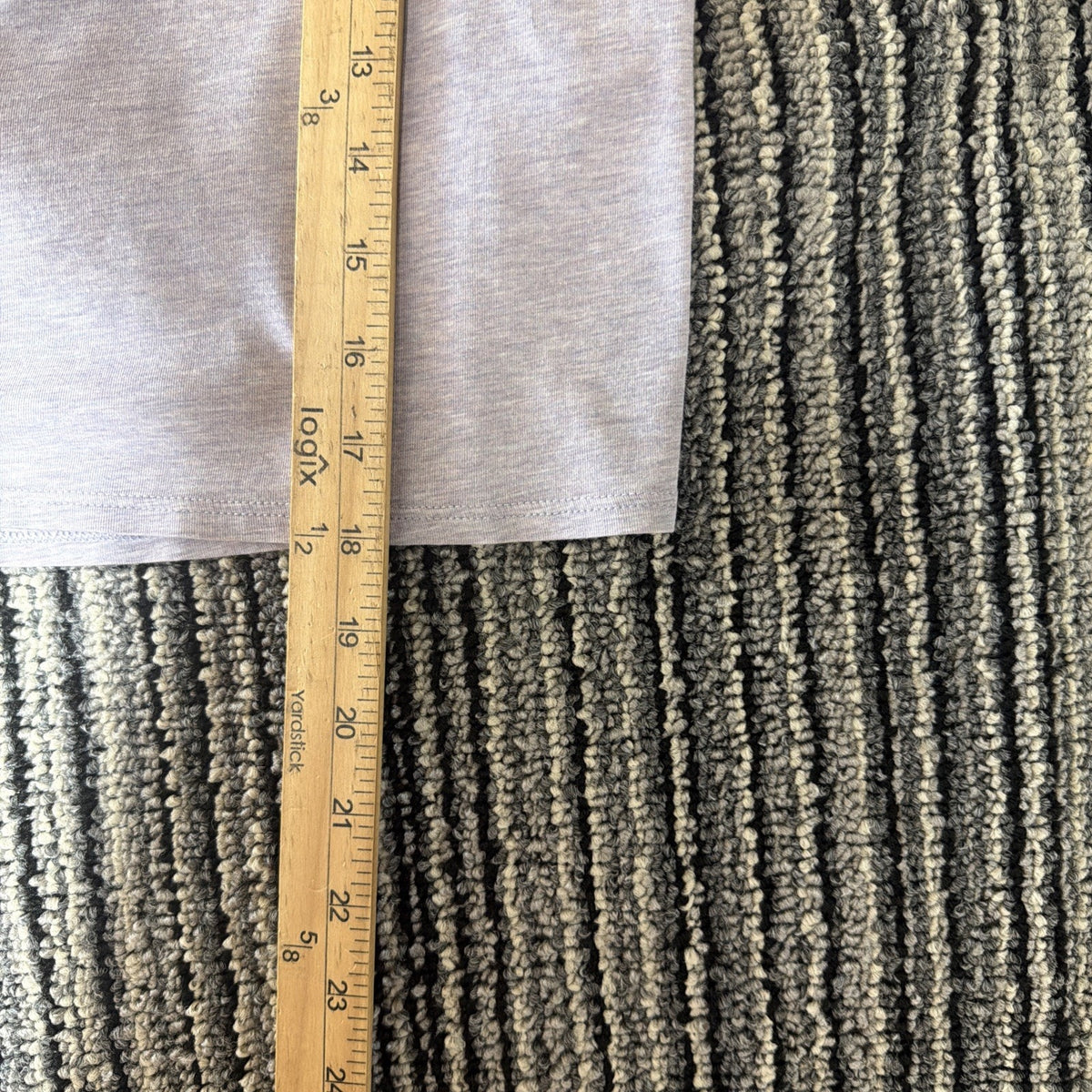 Lululemon Womens Lavender Heathered Crop Tank Top Back Cutout Muscle Yoga