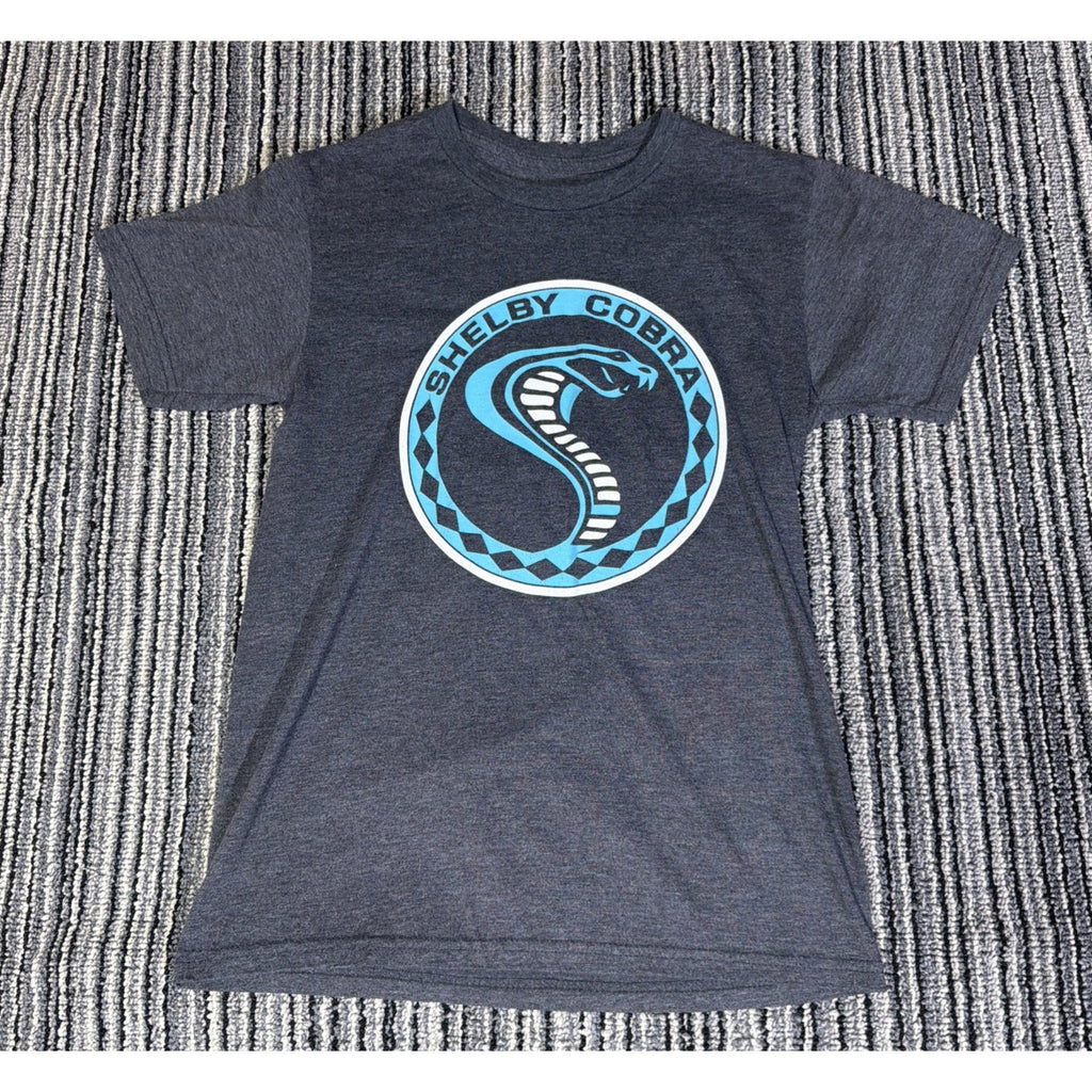 Vntg Fifth Sun Shelby Cobra Official License Short Sleeve T Shirt Men's S Gray