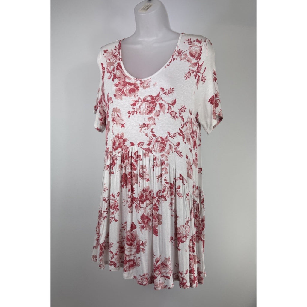Agnes & Dora Women's Floral Round Neck Short Sleeve Joplin Sway Dress Size PS