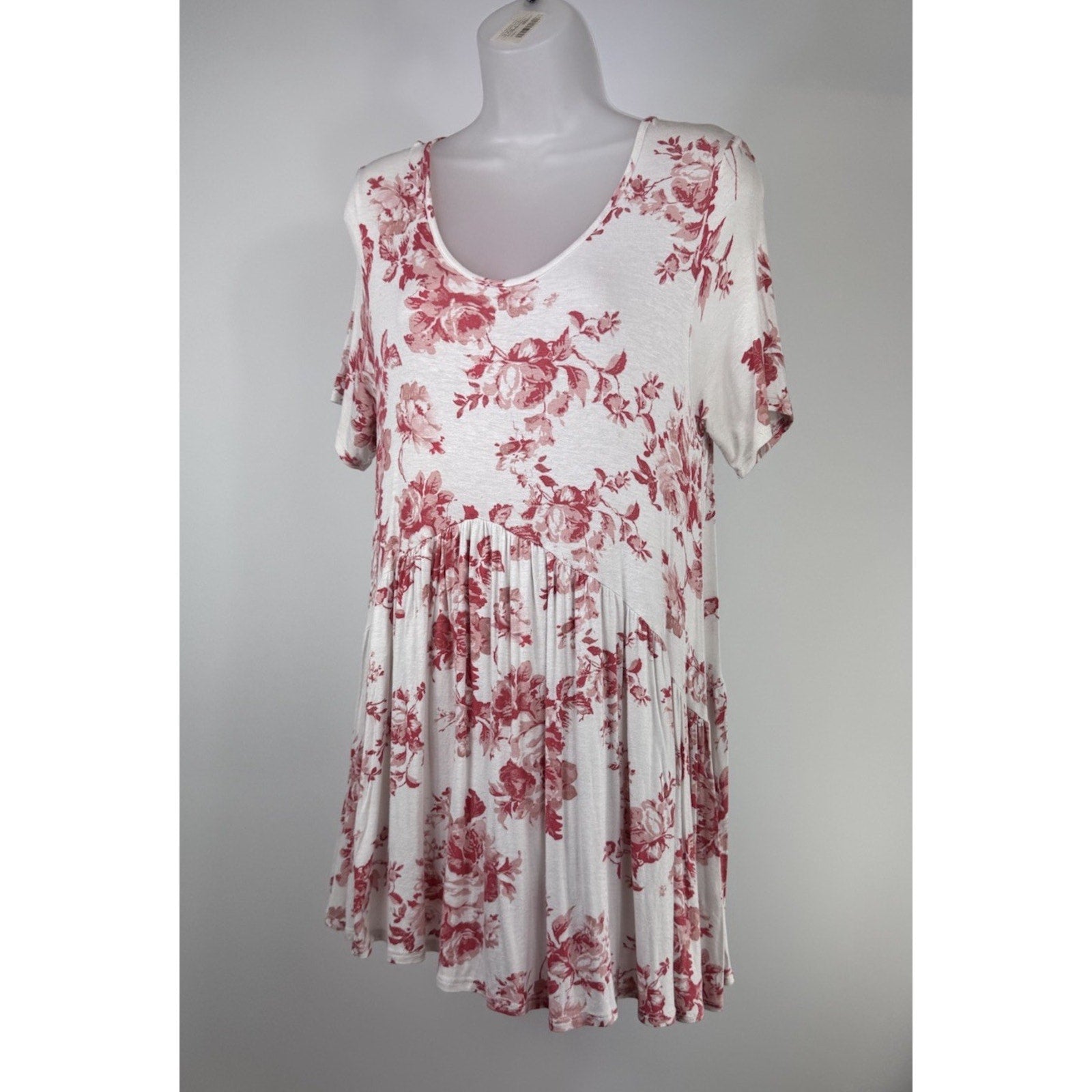 Agnes & Dora Women's Floral Round Neck Short Sleeve Joplin Sway Dress Size PS