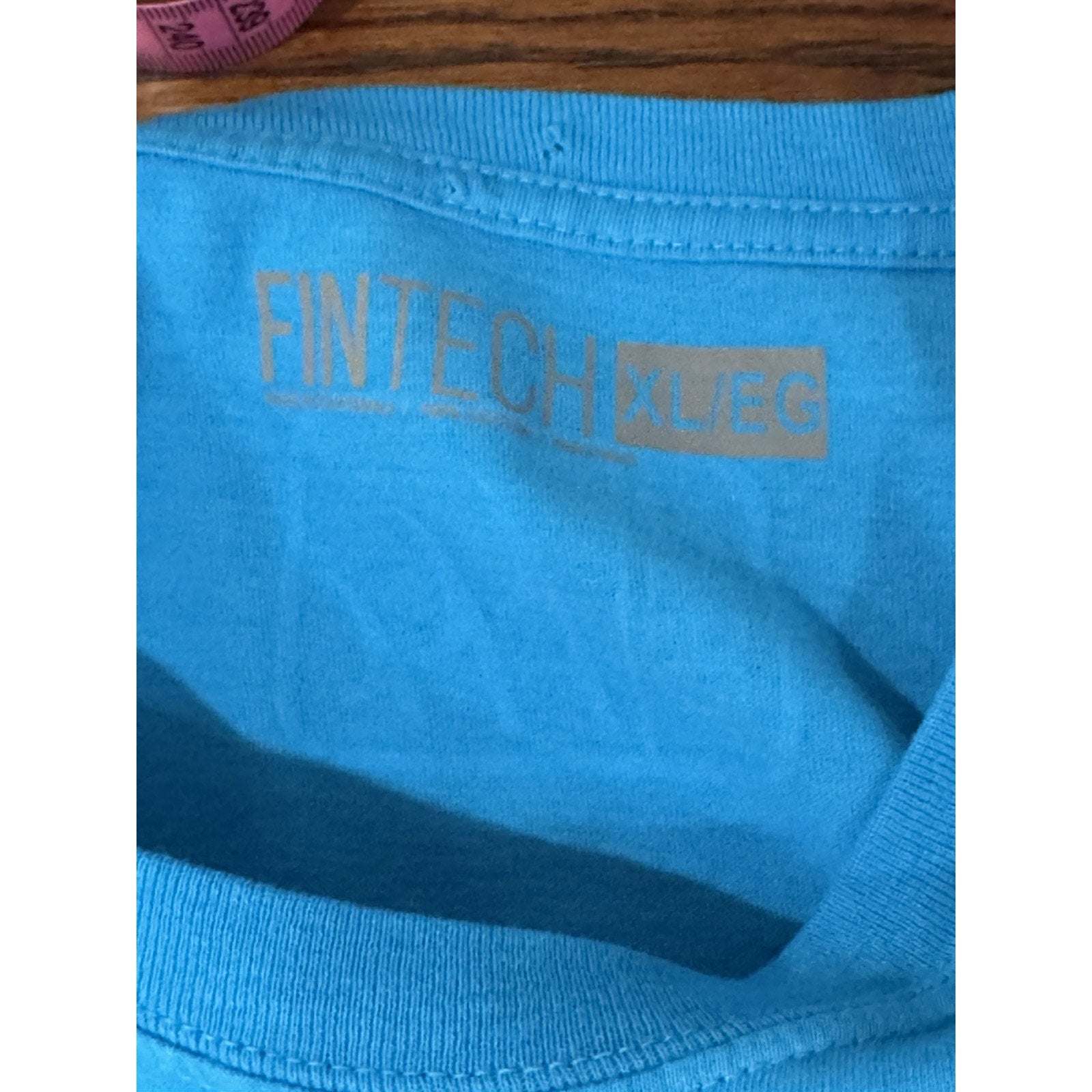 Men's Fintech Performance Fishing T-Shirt Ocean Blue X-Large NWOT
