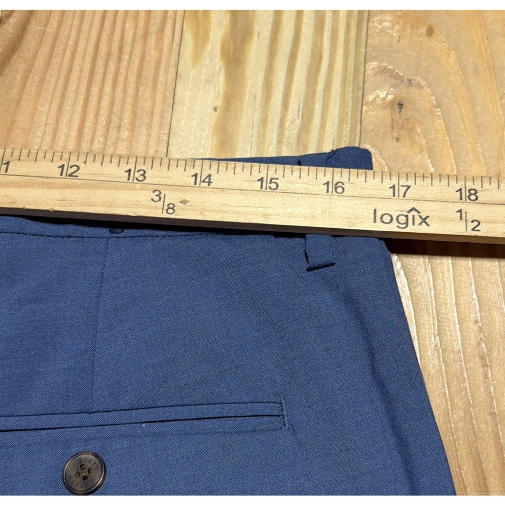 J Crew Thompson Flex Pants Men's Size 32x30 Blue Stretch Office Career