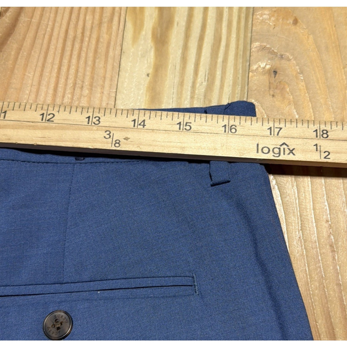 J Crew Thompson Flex Pants Men's Size 32x30 Blue Stretch Office Career