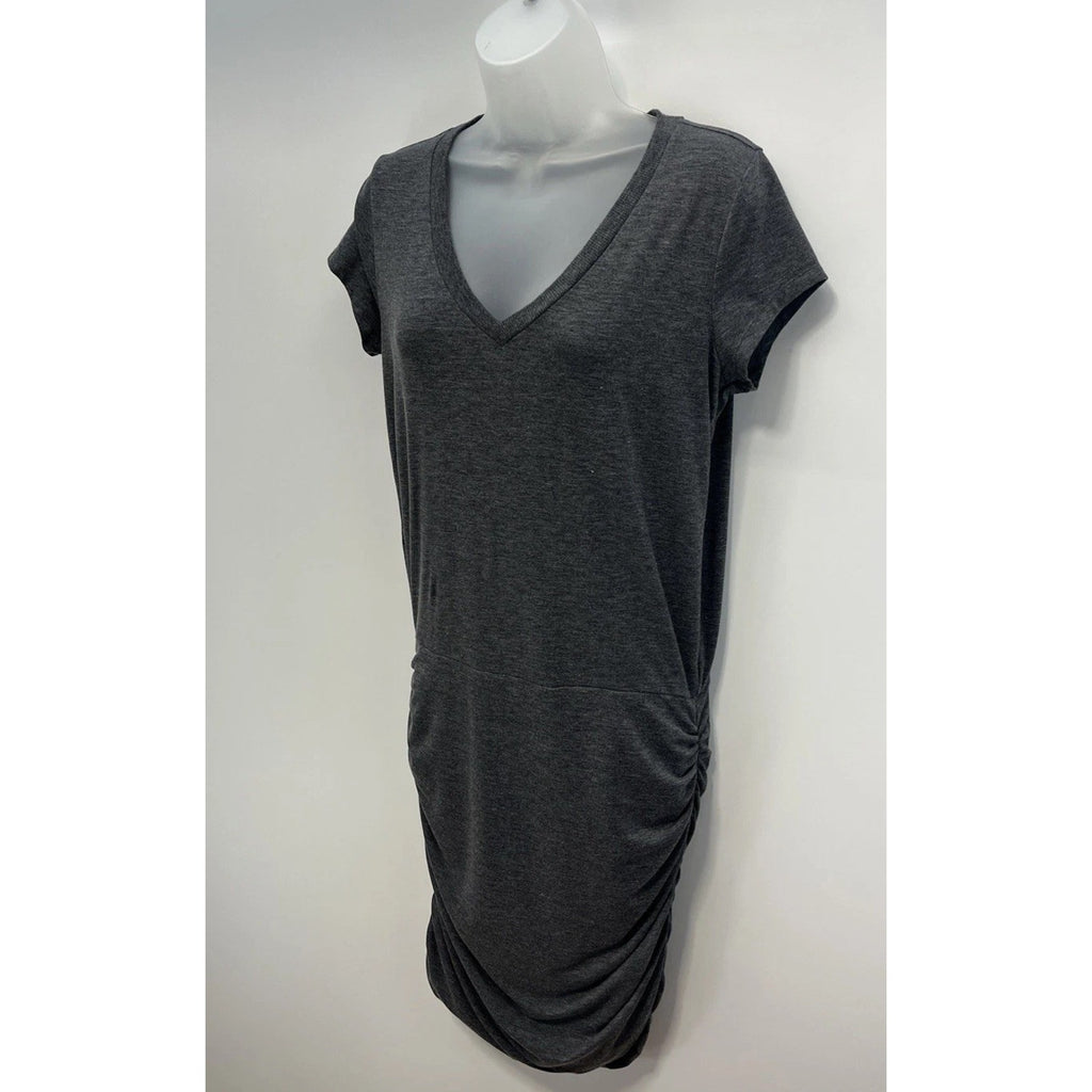 Athleta Topanga V-Neck Dress, Gray SIZE M