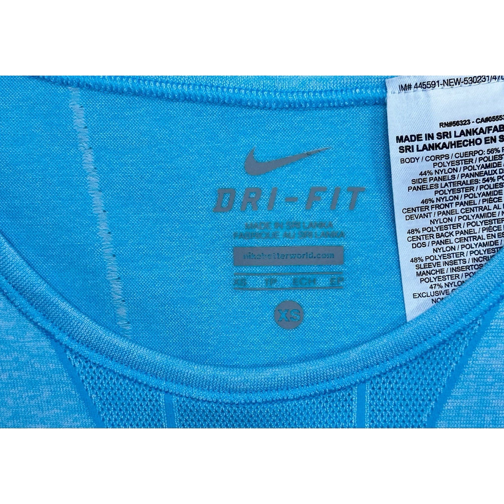 Nike Dri-Fit Long Sleeve Shirt Womens Size X Small Running Shirt.
