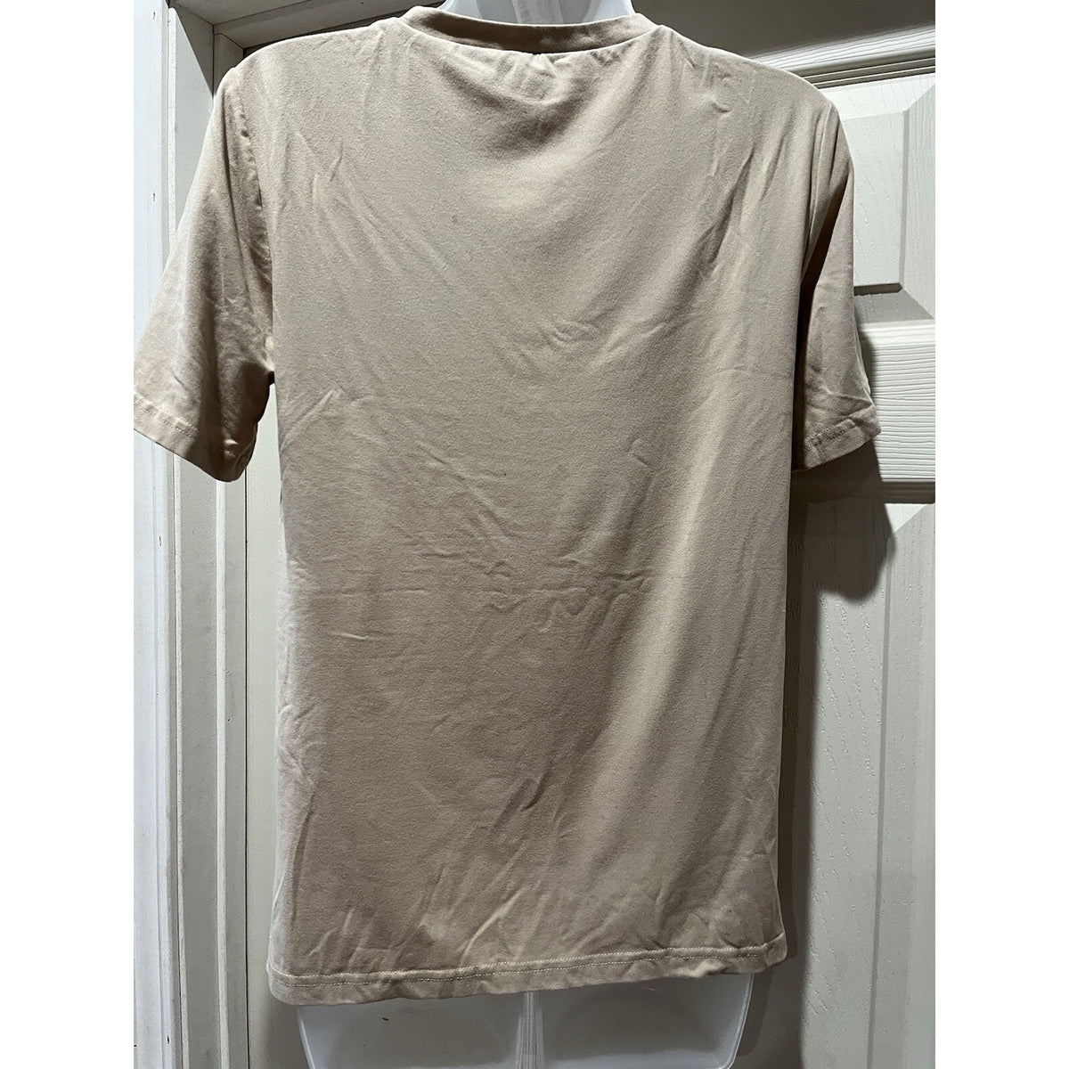 Polagram "Feel The Sunset" Graphic Beige Unisex T-Shirt Size Small Desert Vibes