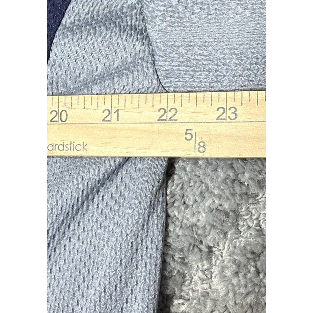 West Virginia Mountaineers Pro Edge 1/4 Zip Spell Out Logo Pullover Mens Large