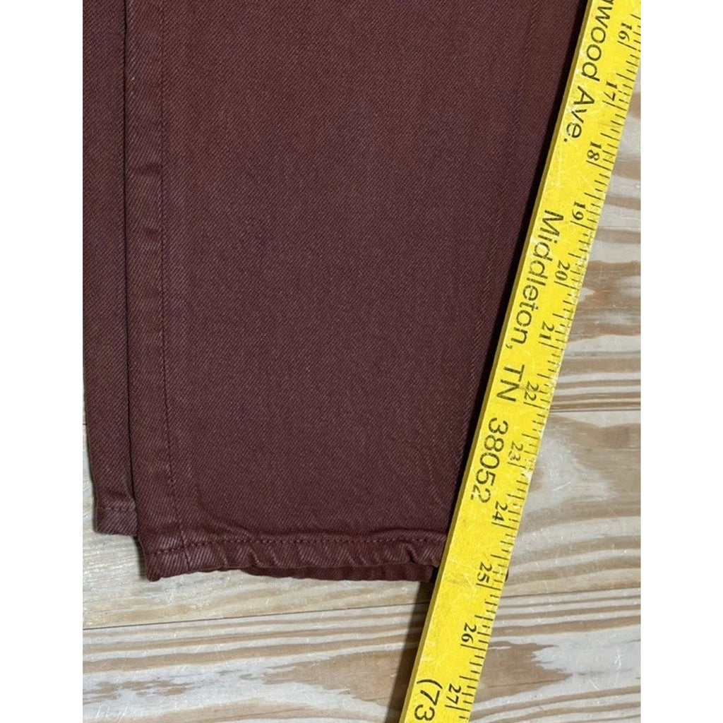 NWT EDWIN Women’s Jeans Anthropologie Anderson Ankle Spice Brown - Size 25