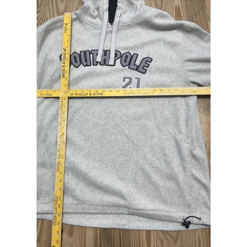 Y2K Southpole Hoodie Mens L Grunge Fleece Hip Hop Skater
