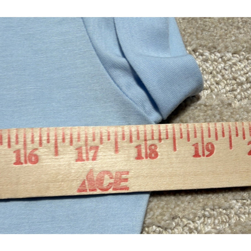 Magellan Outdoors Womens Blue Summerville T-Shirt Dress Short Sleeve Pockets M