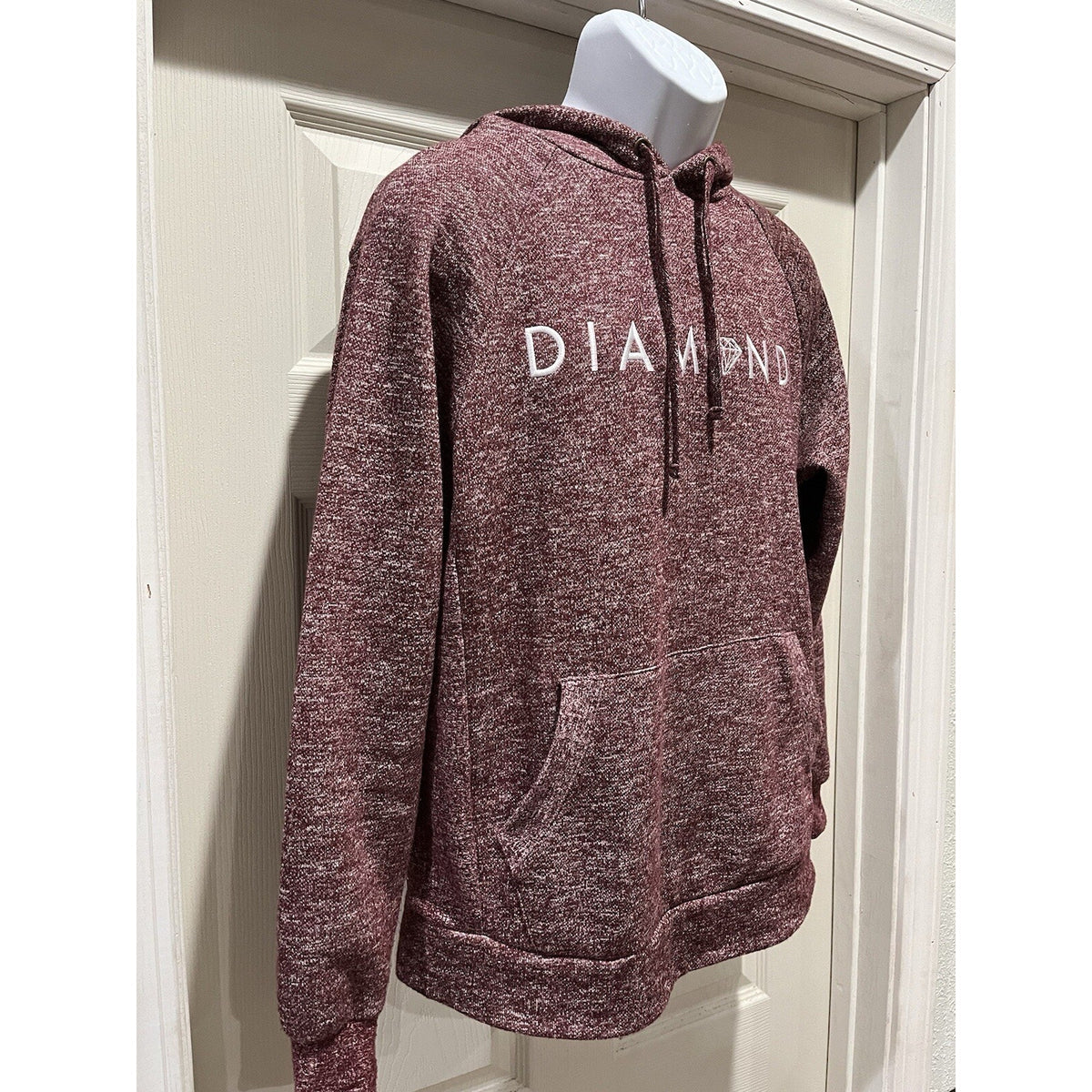 Diamond Supply Co Men’s Oversized Size S Hoodie Sweatshirt Red Skate Streetwear
