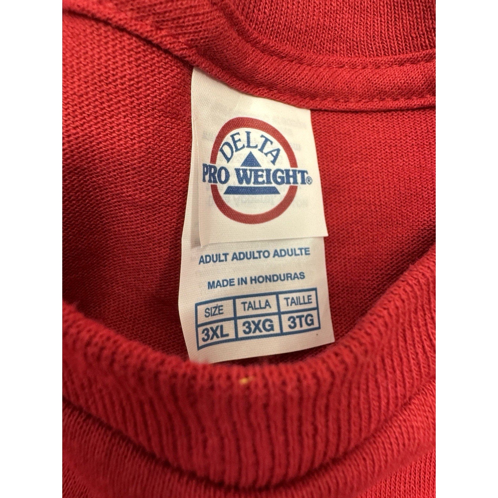 Goldwing T-Shirt Red Long Sleeve T-Shirt GL1800 Men’s Size 3XL