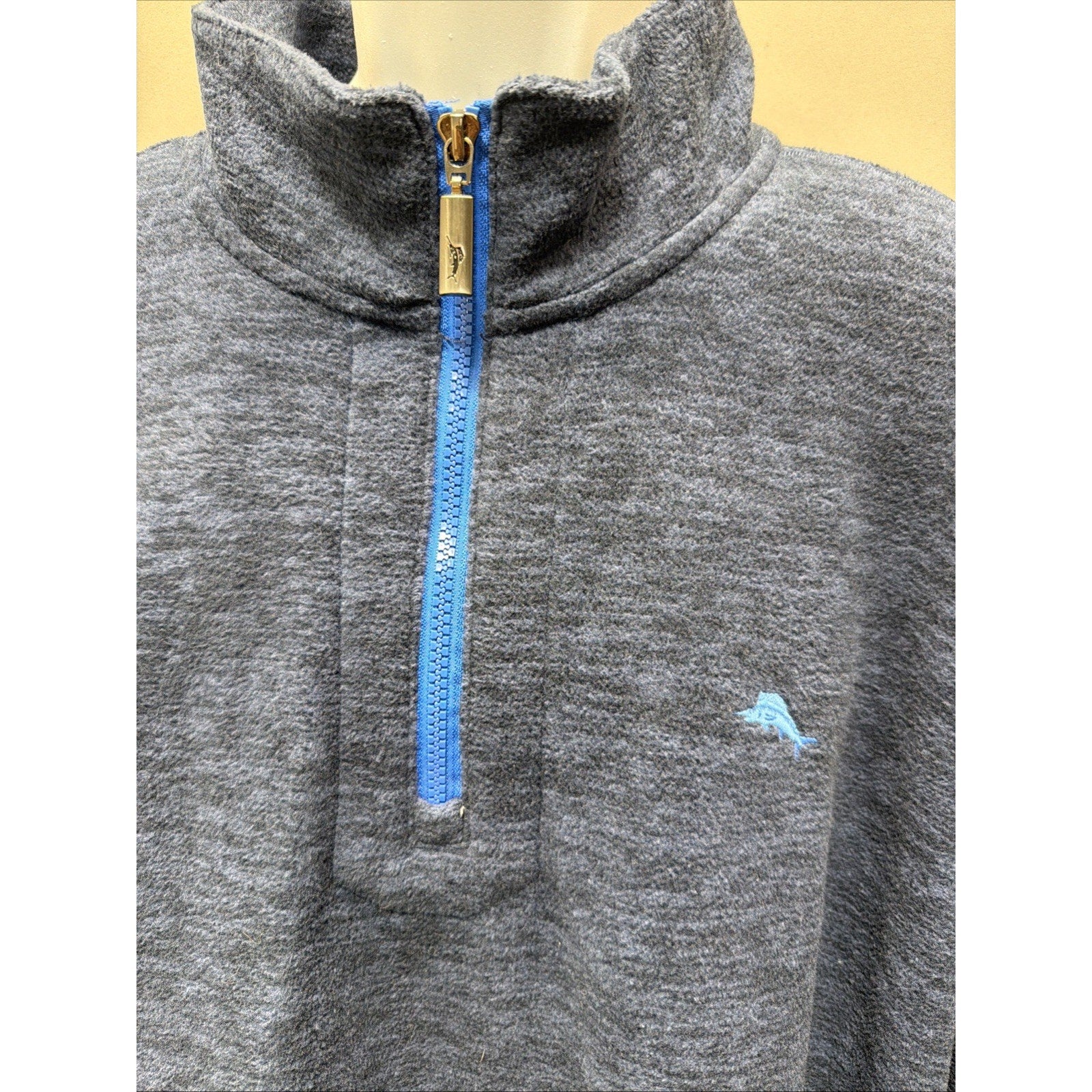 Tommy Bahama Big & Tall Cloud Peak Half-Zip Fleece Pullover 3XLT