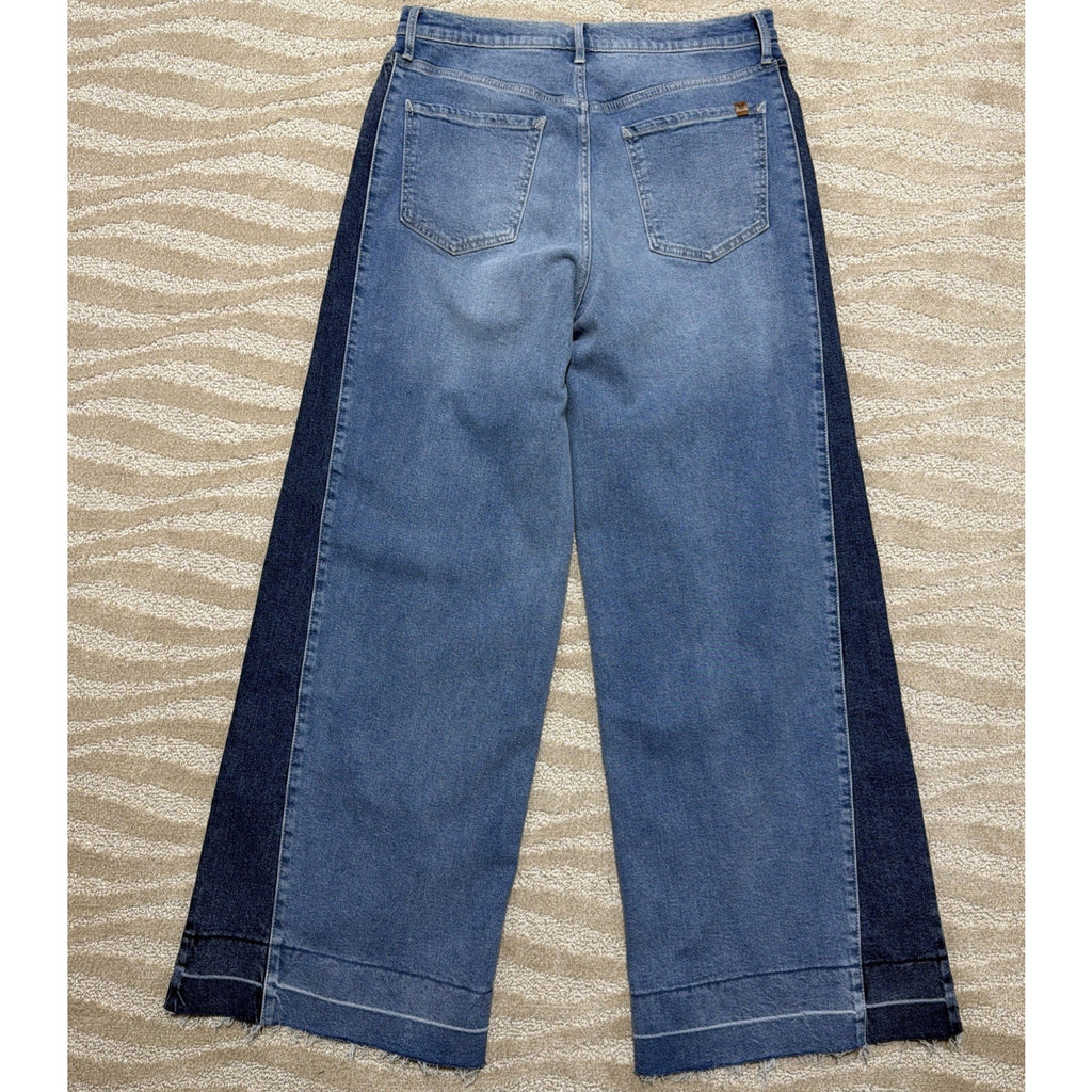 Jessica Simpson Freesia High Rise Wide Leg Jeans Womens Size 10 Denim Baggy