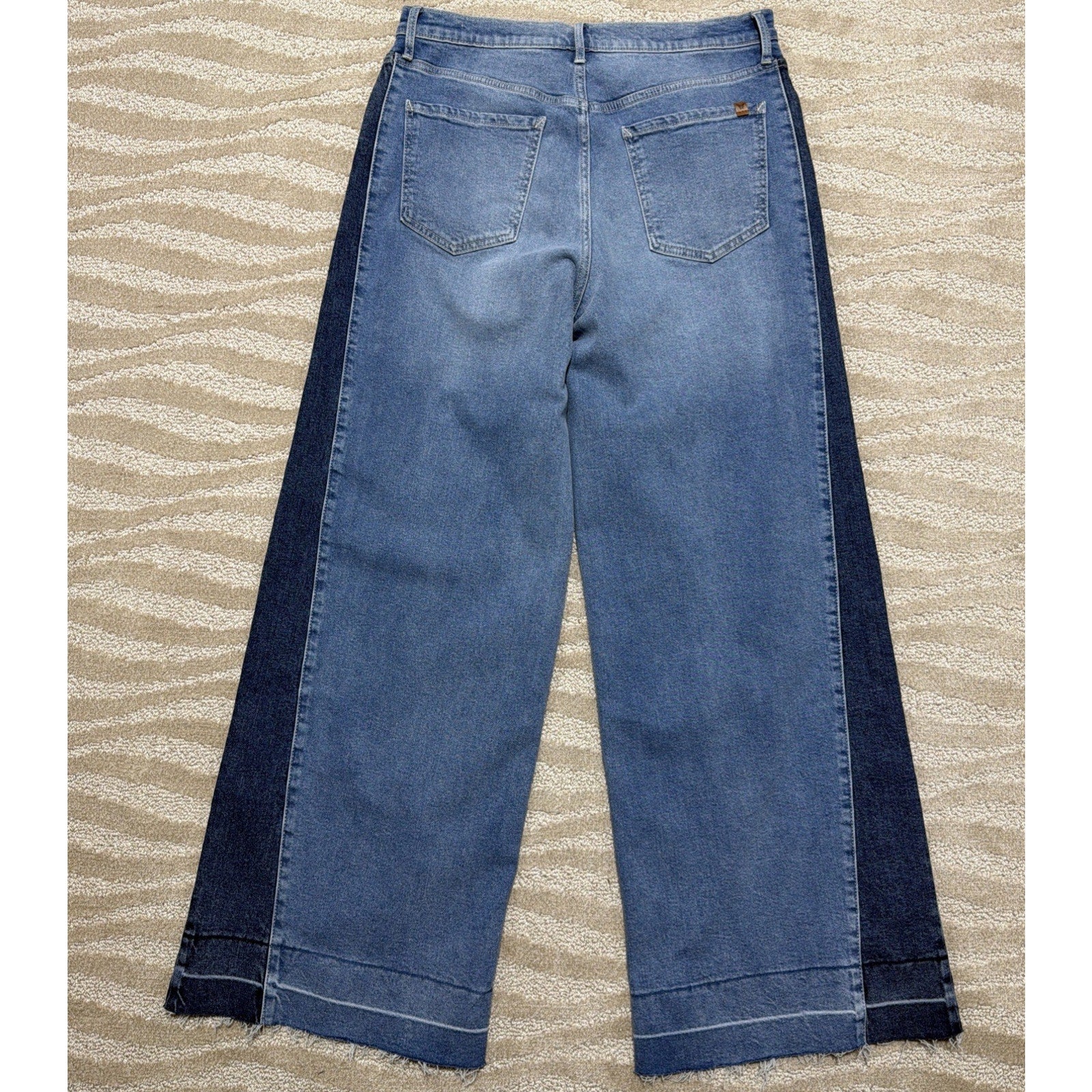 Jessica Simpson Freesia High Rise Wide Leg Jeans Womens Size 10 Denim Baggy