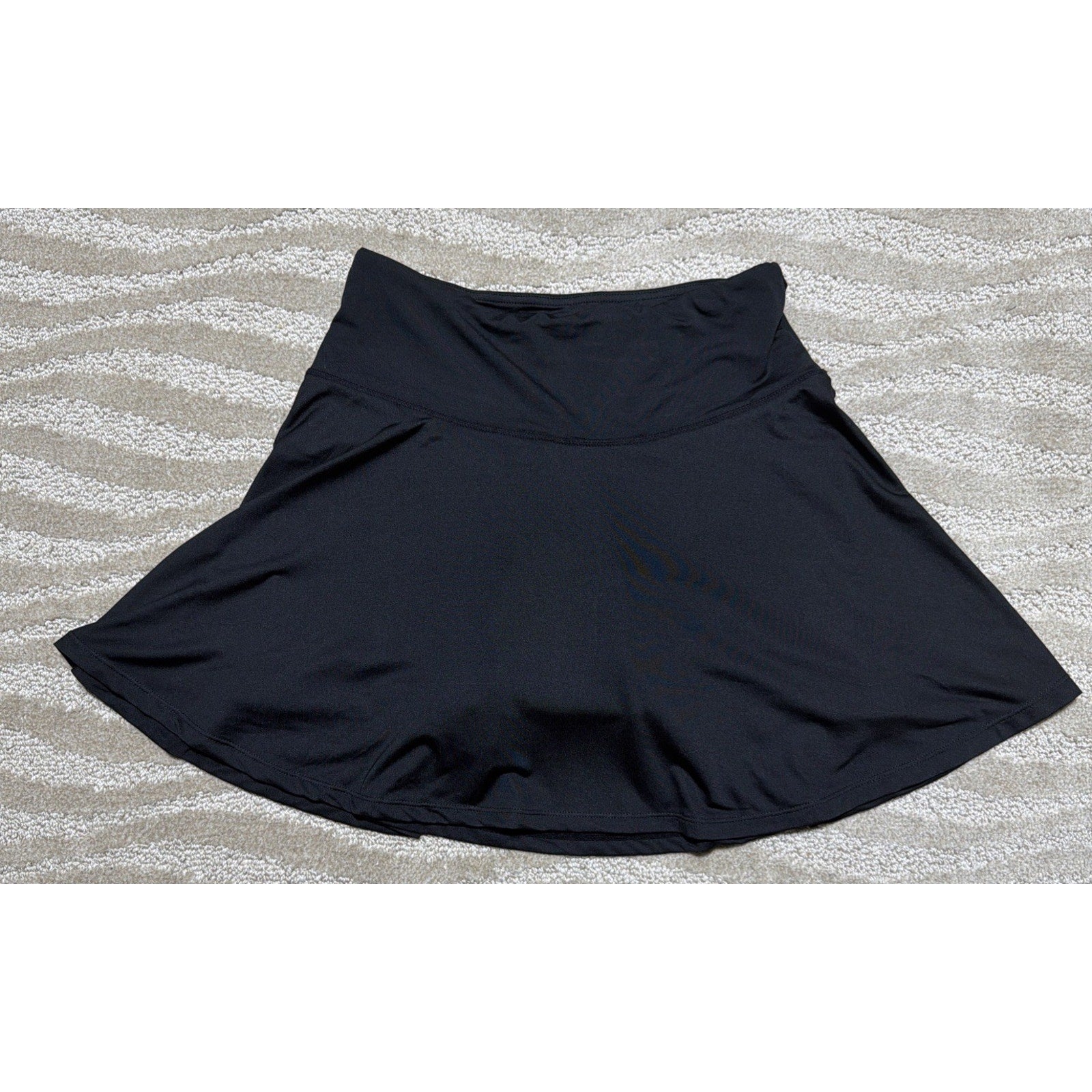 BIKEWA Women’s Padded Cycling Shorts Skirt Black Size Medium