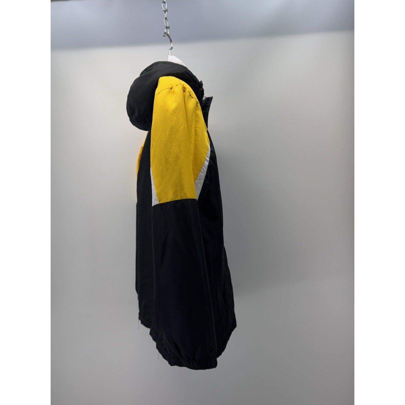 NFL Pittsburgh Steelers Jacket Full Zip Hooded Coat Men’s Size Medium