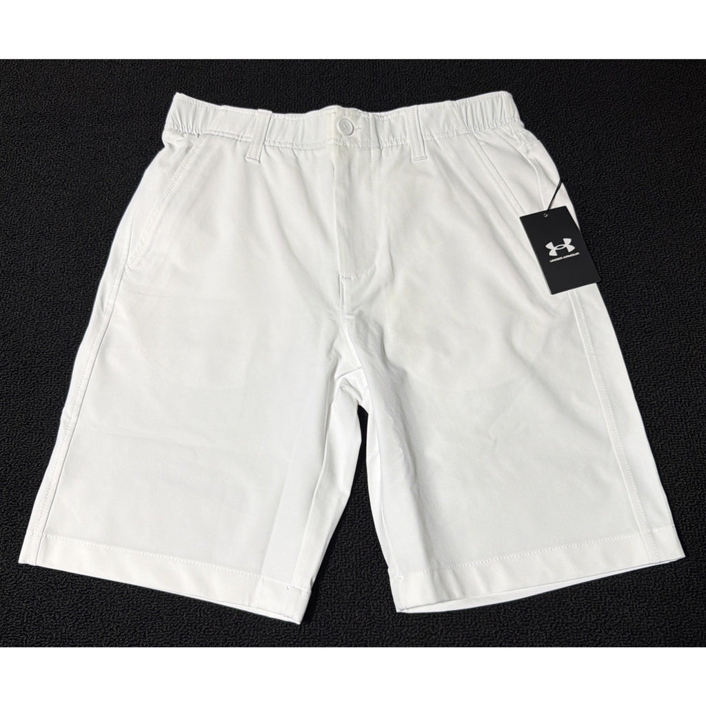 Under Armour Golf Shorts Mens 30 White UA Drive Performance 10" Inseam 1364409
