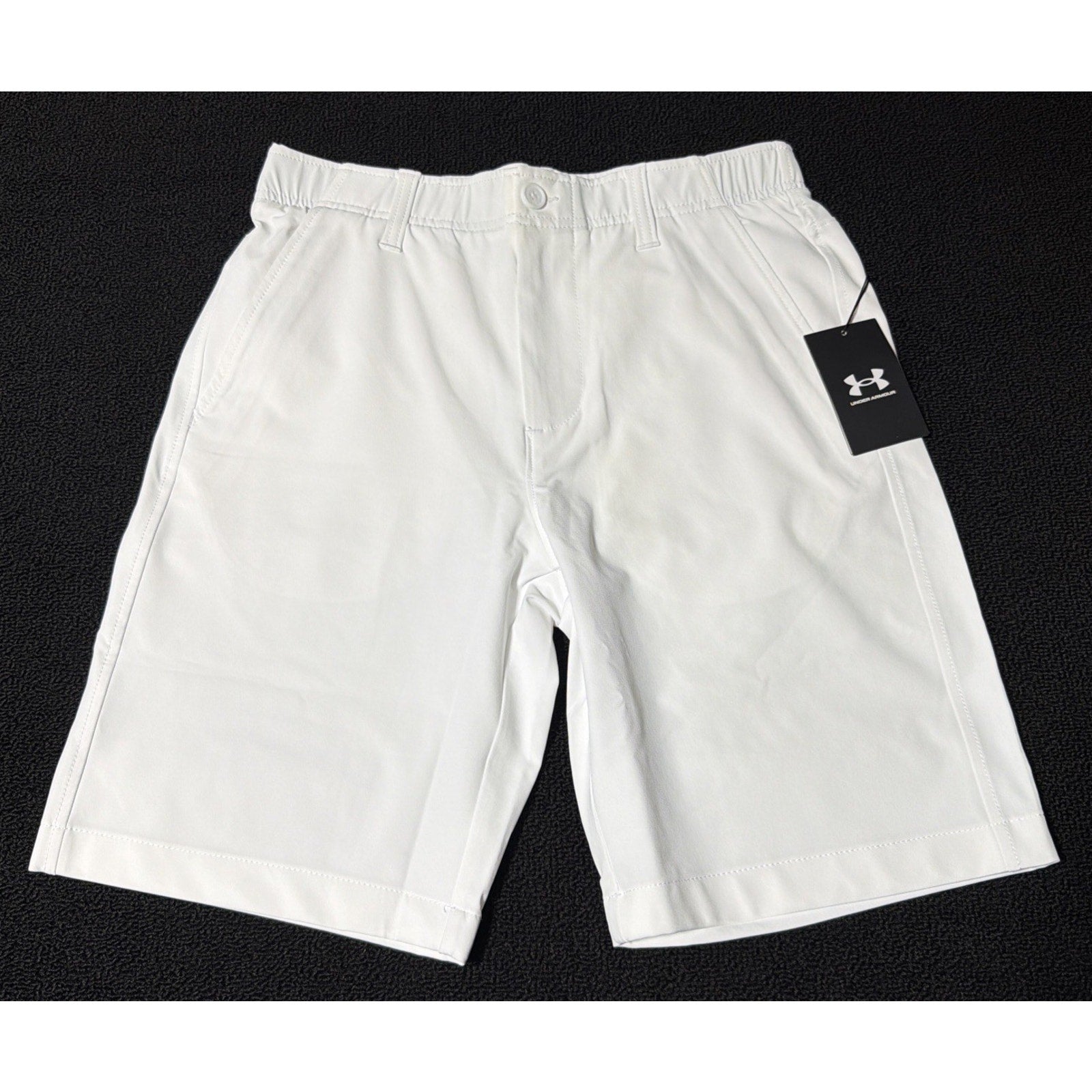 Under Armour Golf Shorts Mens 30 White UA Drive Performance 10" Inseam 1364409