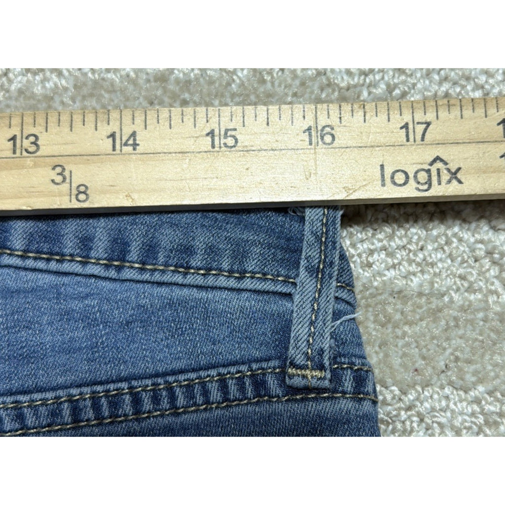 Old Navy Rockstar Skinny Jeans Lightwash Sz 14 Stretchy 32x29