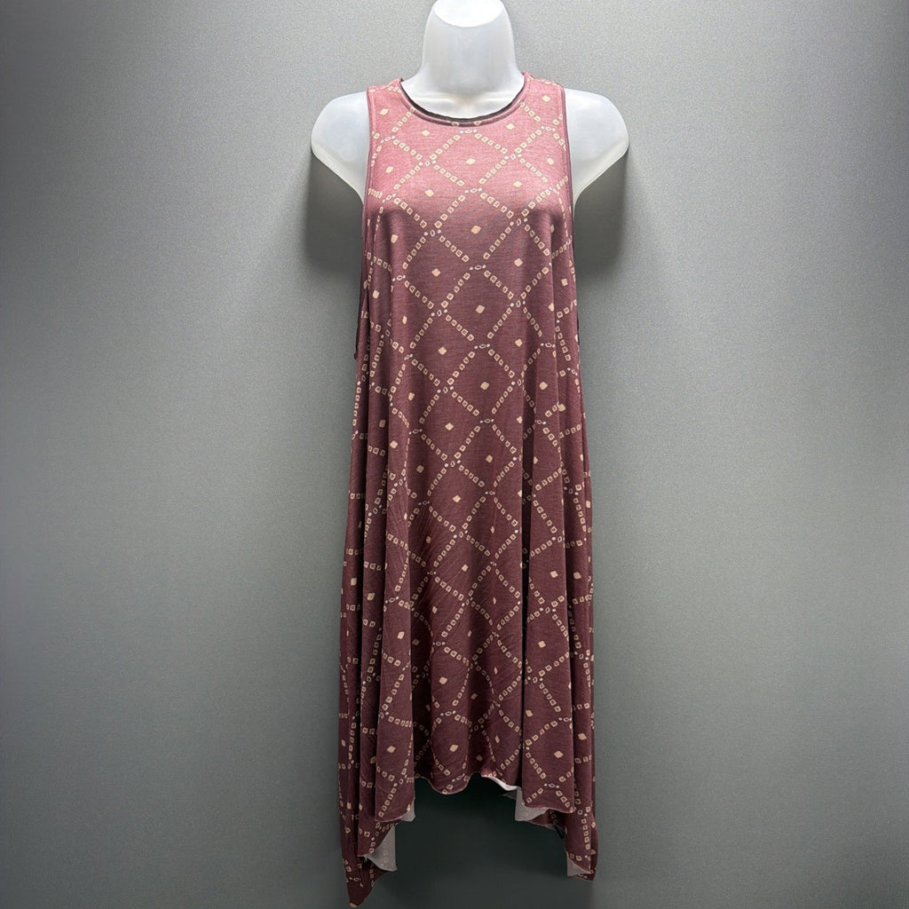 Ecote Urban Outfitters Dress Swing Boho Red Women’s Large