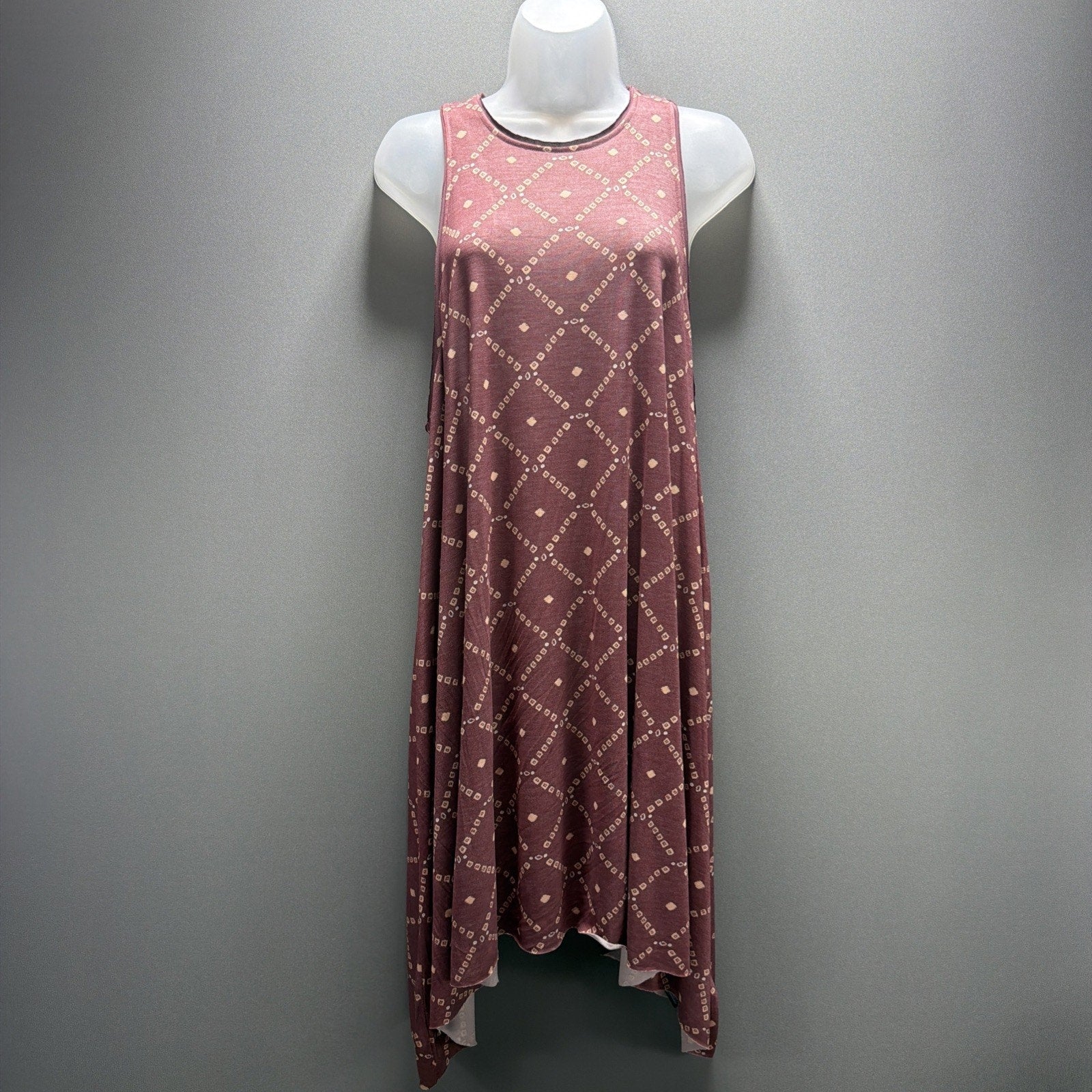 Ecote Urban Outfitters Dress Swing Boho Red Women’s Large