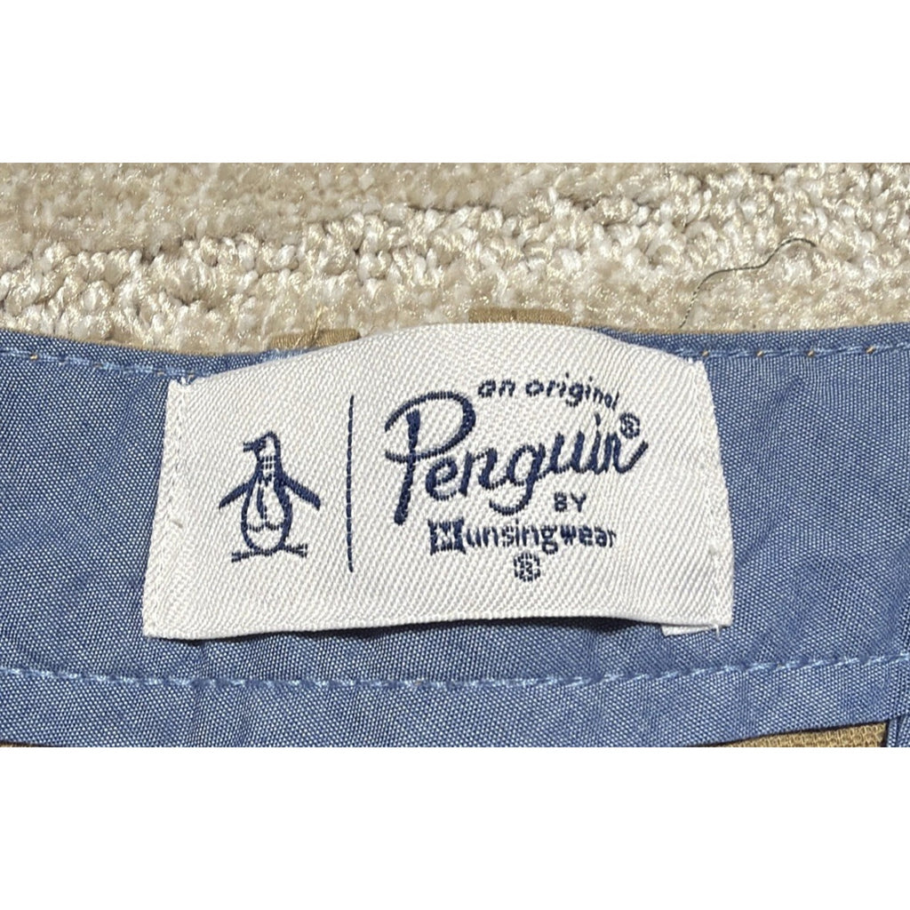 Men's Penguin SLIM Fit Sustainable Chinos Stretch Shorts Size 33 NWT