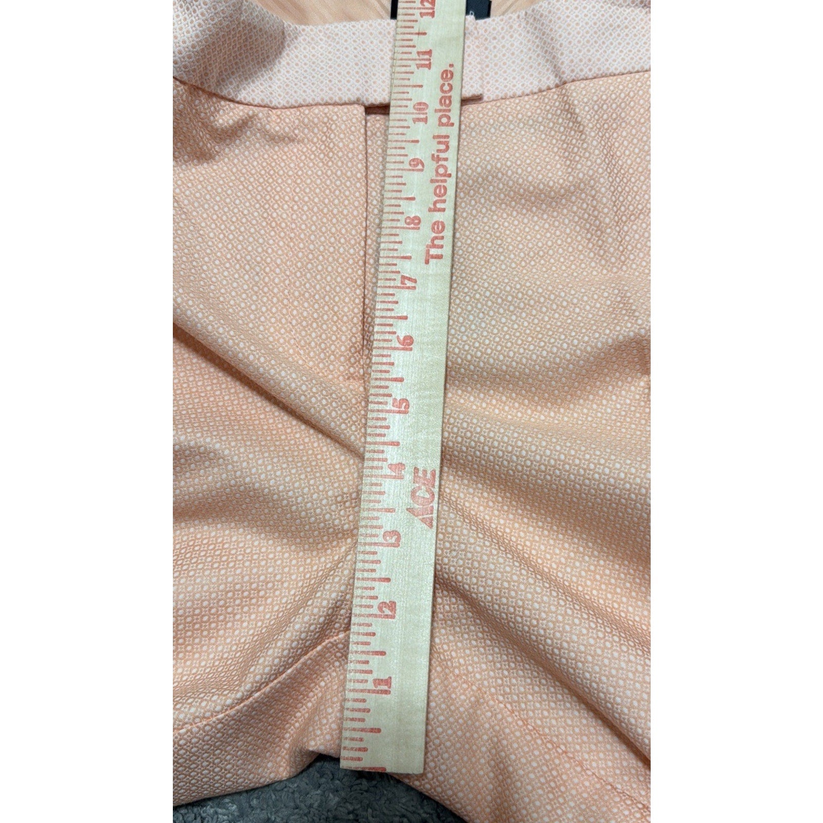 The Limited Womens Pencil Pant Peach Size 14 Ankle Length New 36x27