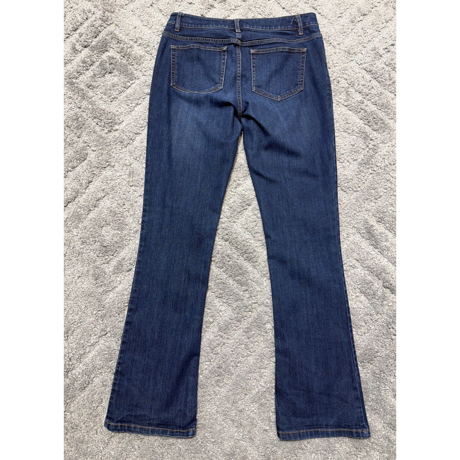 J. Jill Denim Modern Slim Bootcut Jeans Blue Women's Size 4 Stretch 30x31
